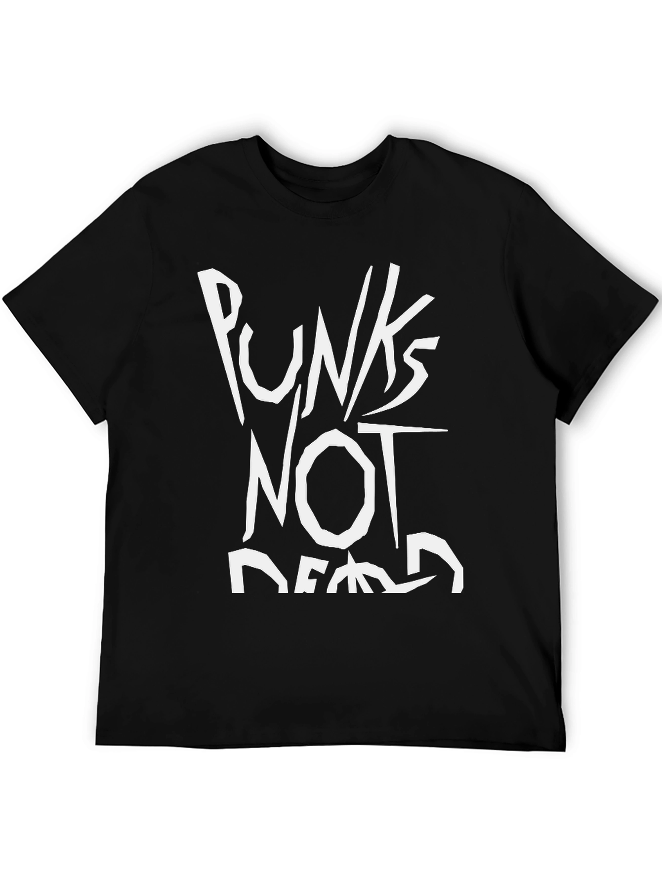 Punks Not Dead Black T-Shirt
