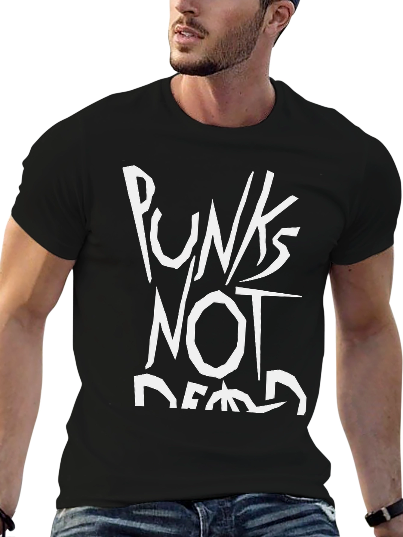 Punks Not Dead Black T-Shirt