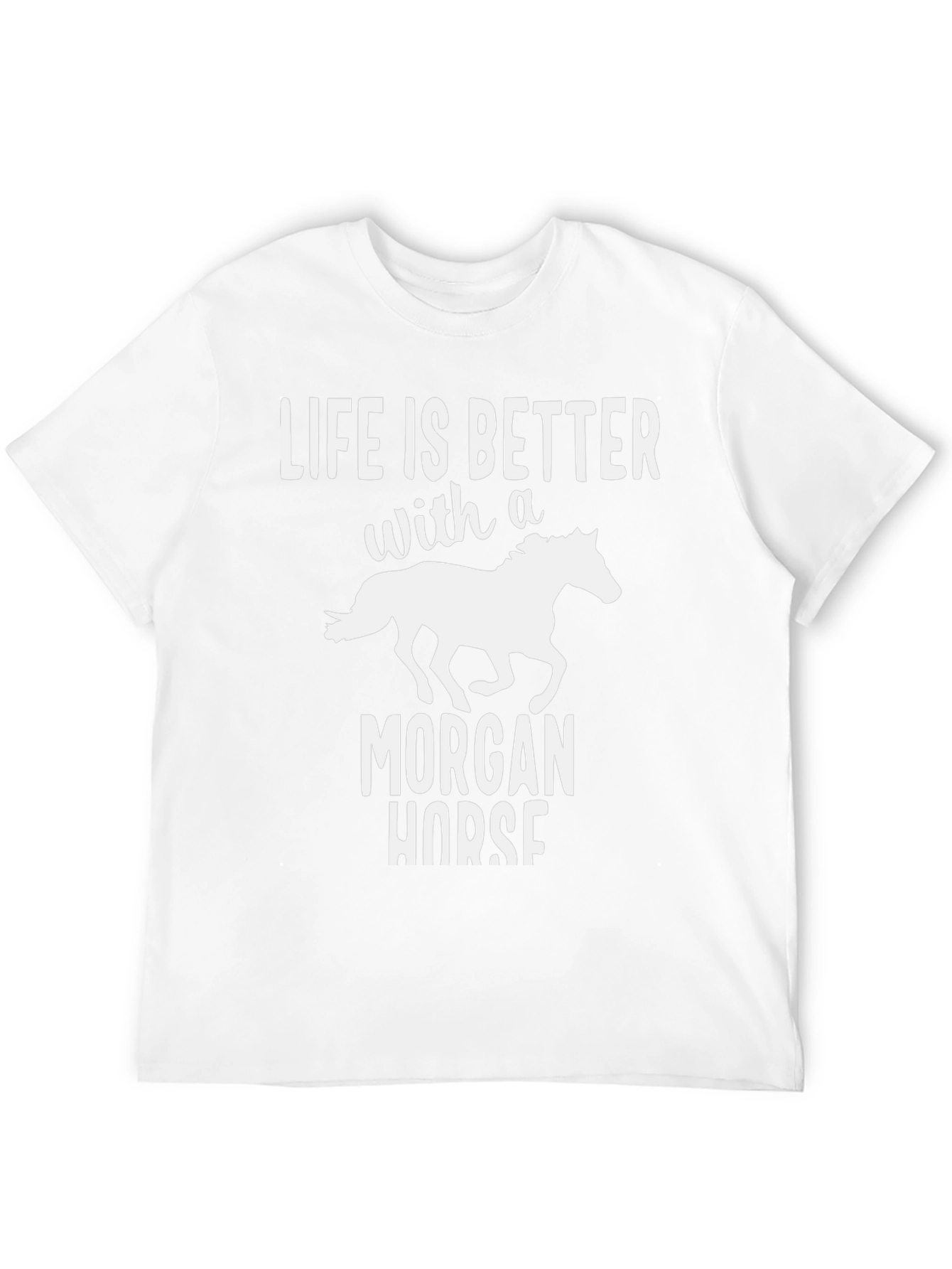 Morgan Horse T-Shirt - Life is Better
