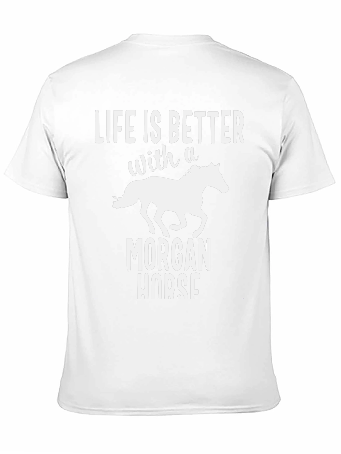 Morgan Horse T-Shirt - Life is Better