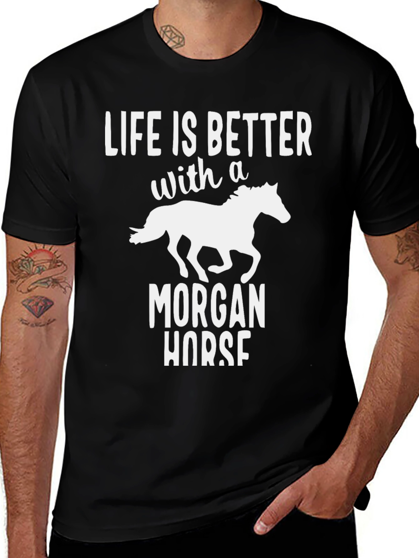 Morgan Horse T-Shirt - Life is Better