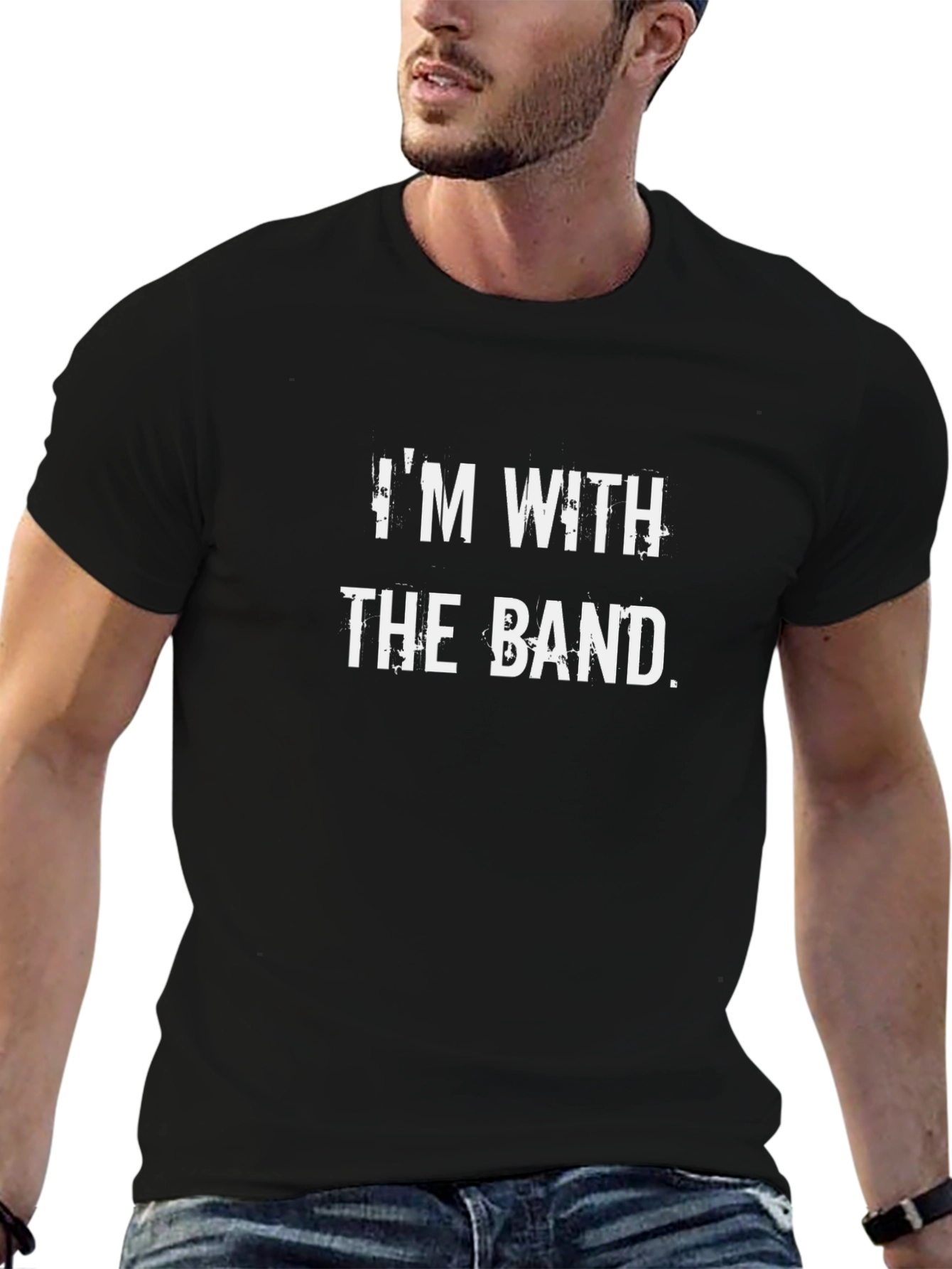 Im With The Band Black T-Shirt
