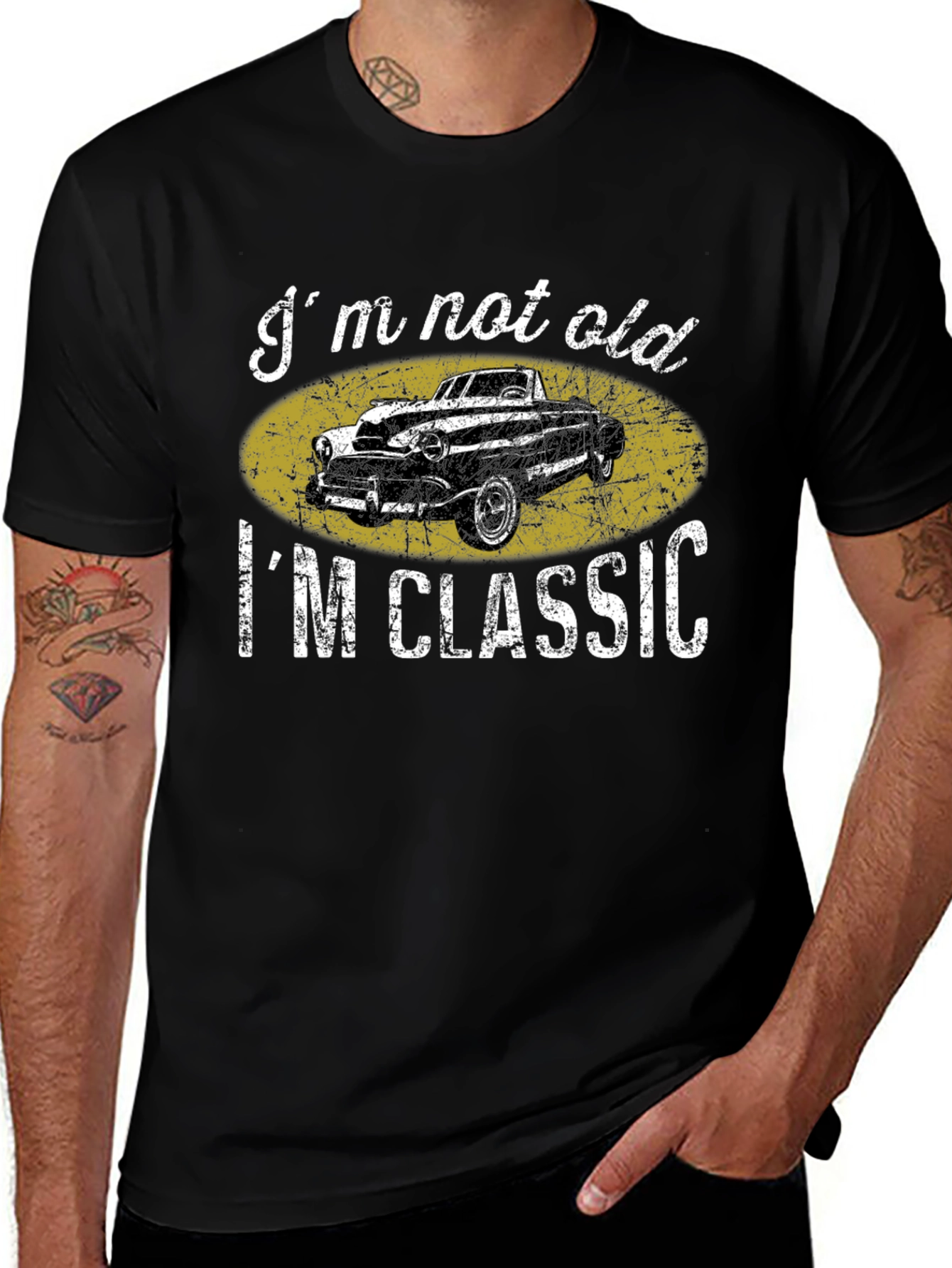 Im Not Old Im Classic Car T-Shirt