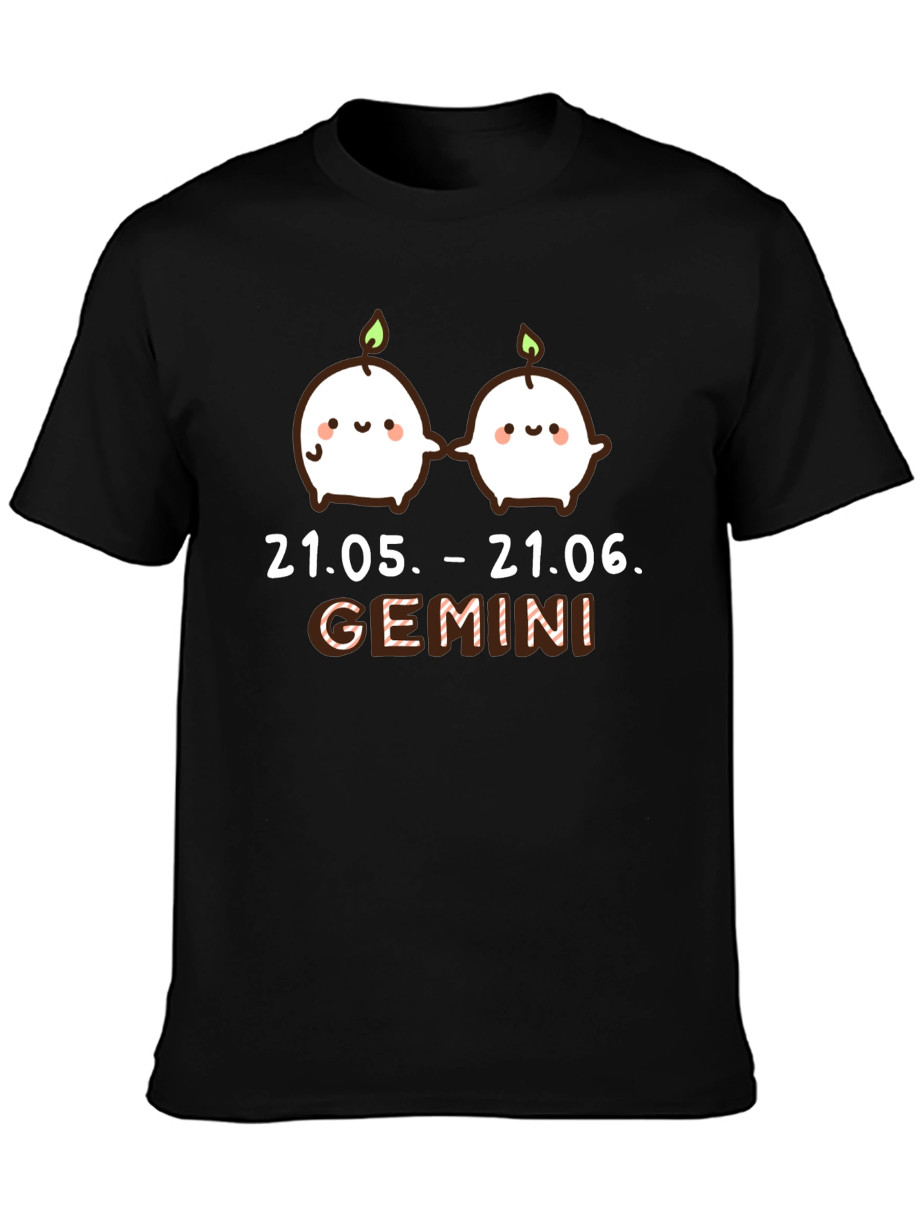 Gemini Zodiac T-Shirt: Cute Astrological Sign