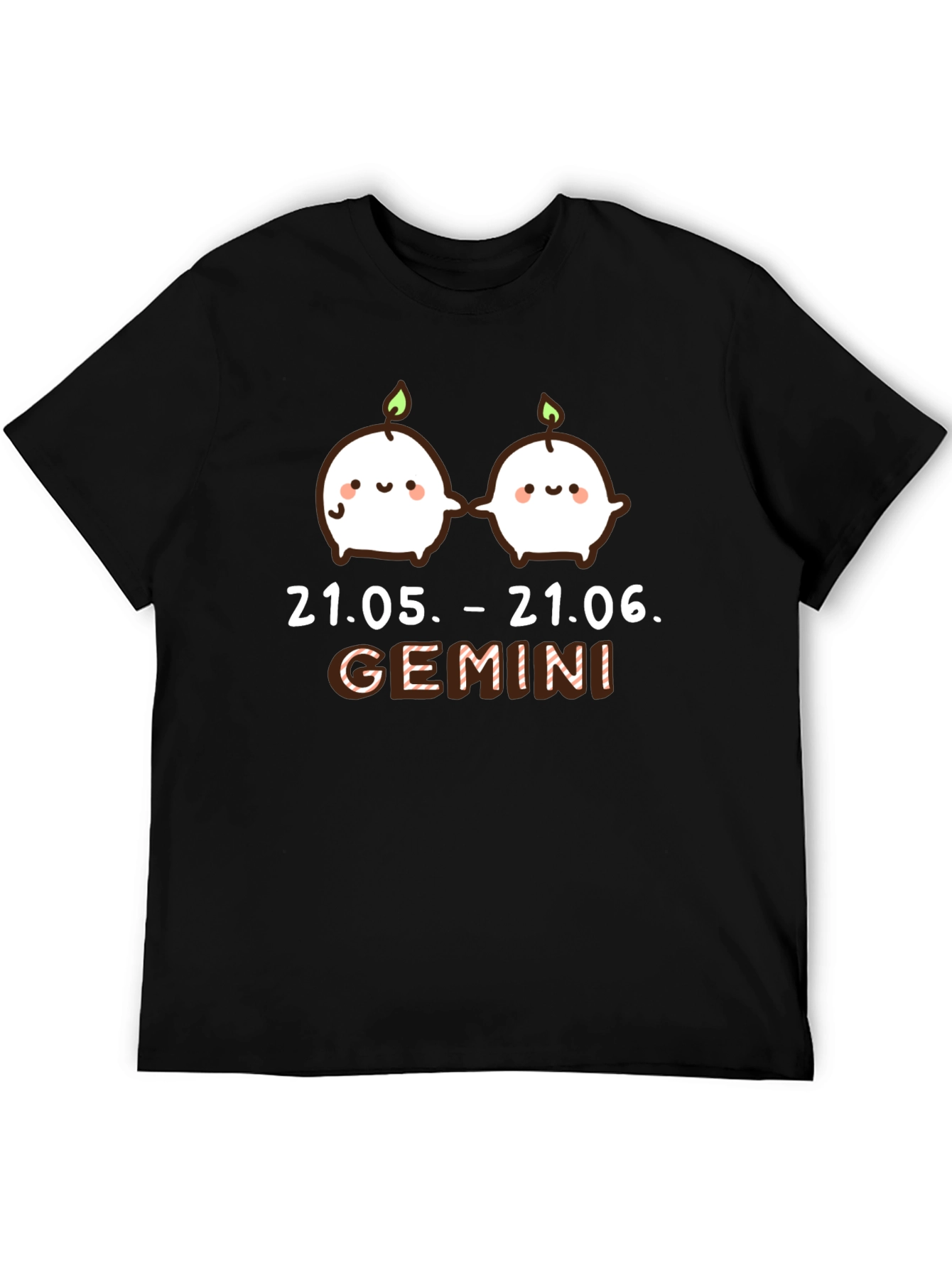 Gemini Zodiac T-Shirt: Cute Astrological Sign