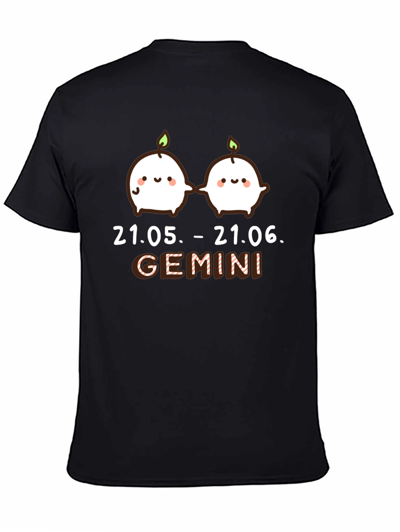 Gemini Zodiac T-Shirt: Cute Astrological Sign