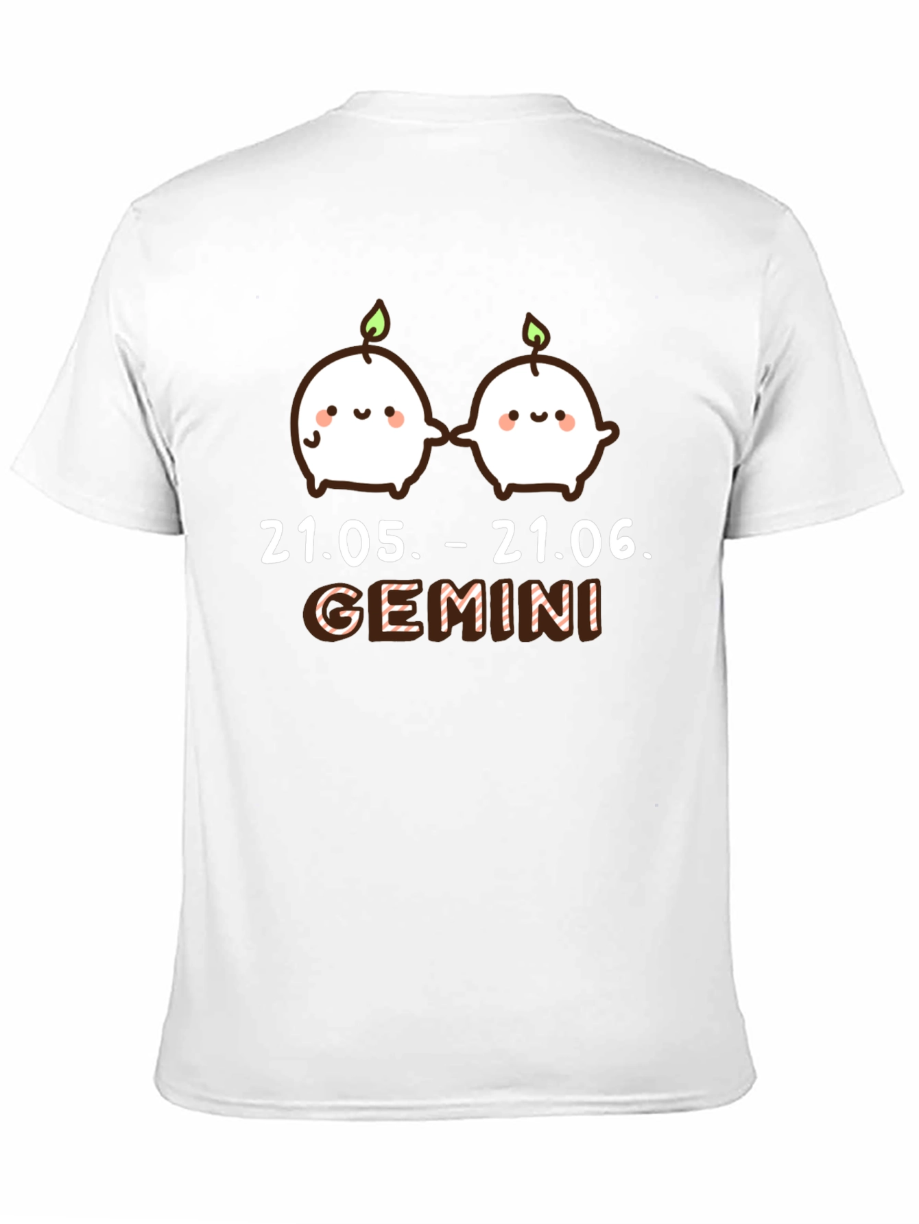 Gemini Zodiac T-Shirt: Cute Astrological Sign