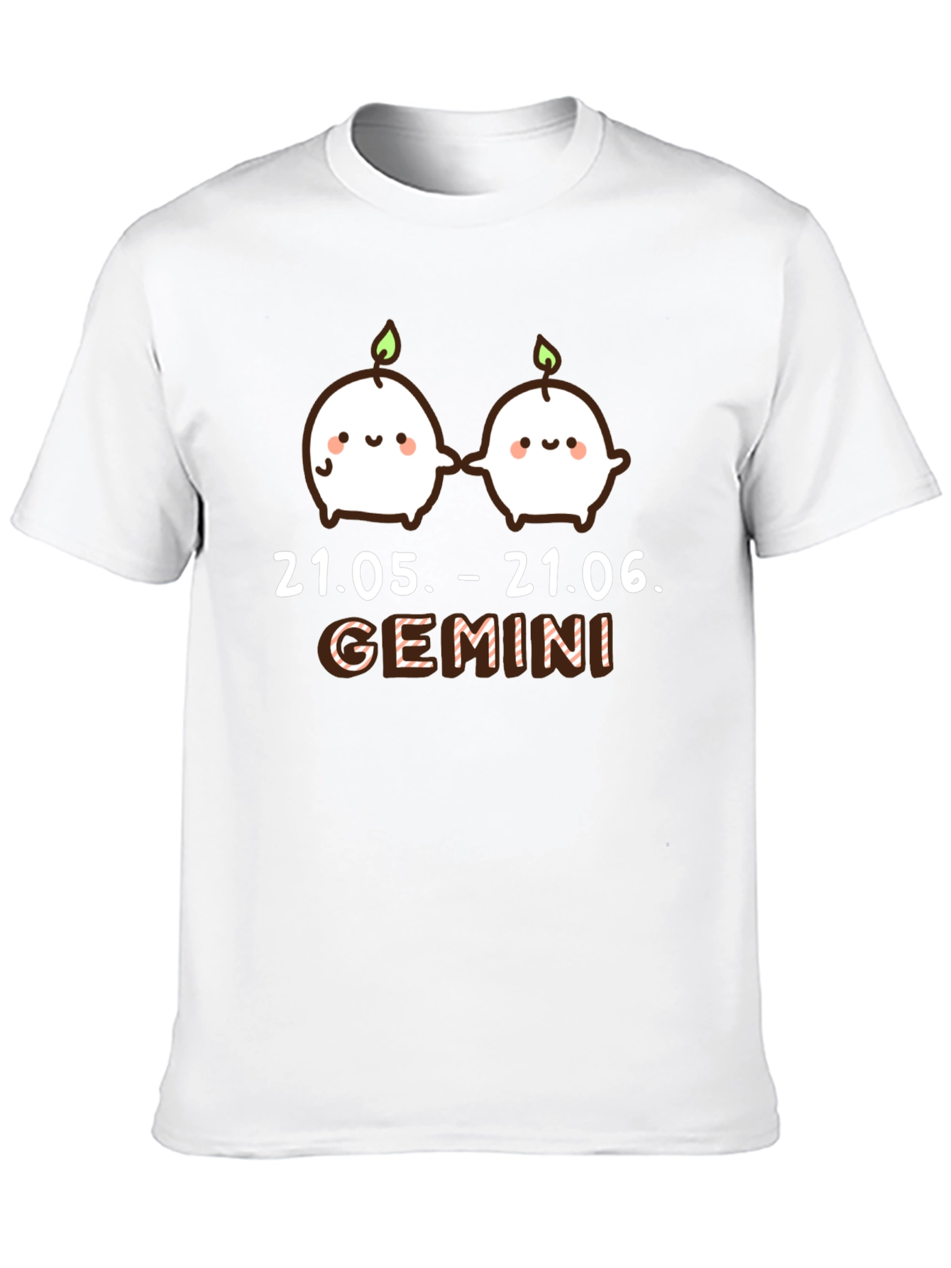 Gemini Zodiac T-Shirt: Cute Astrological Sign
