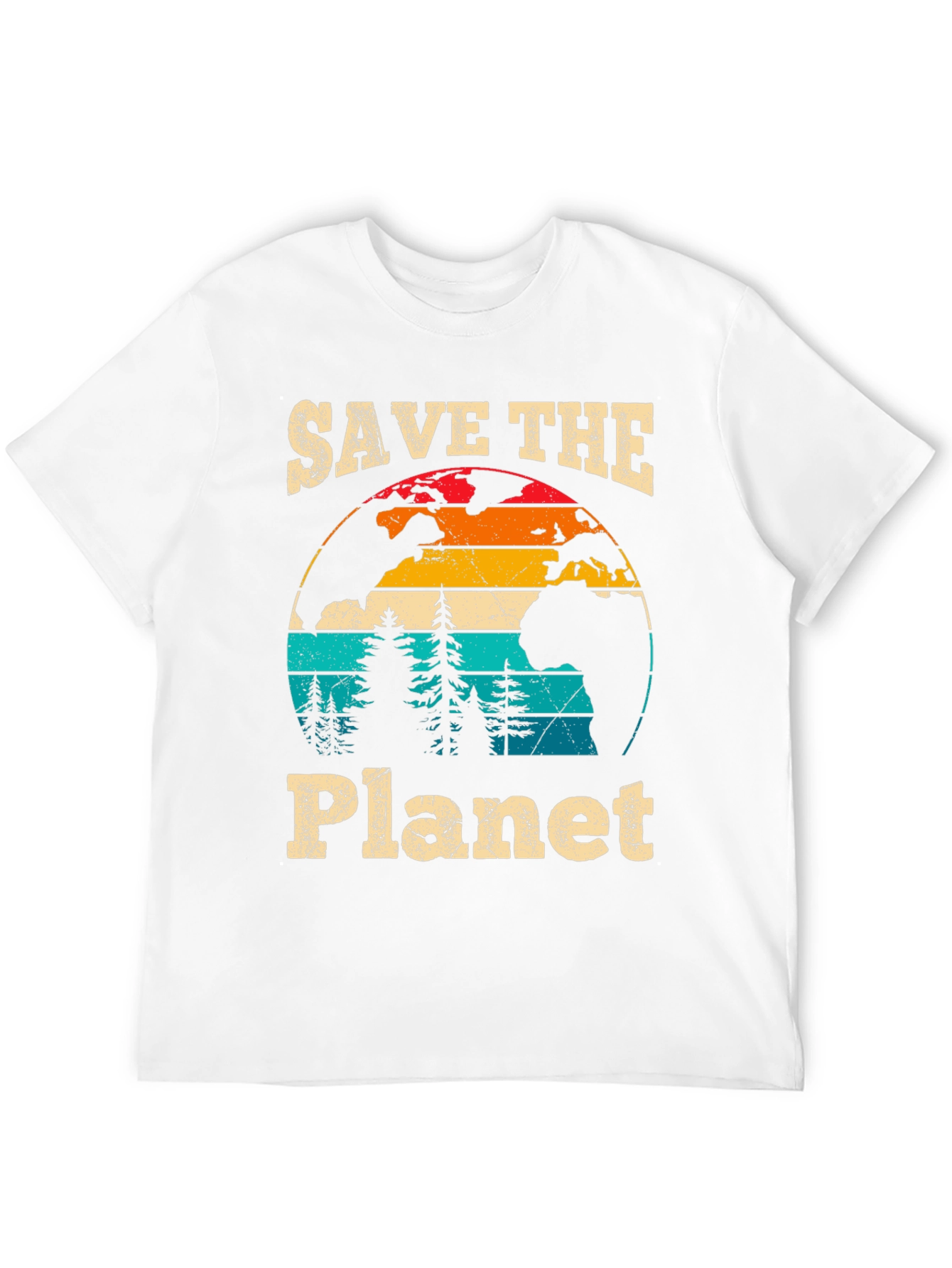 Retro Save the Planet Graphic Tee