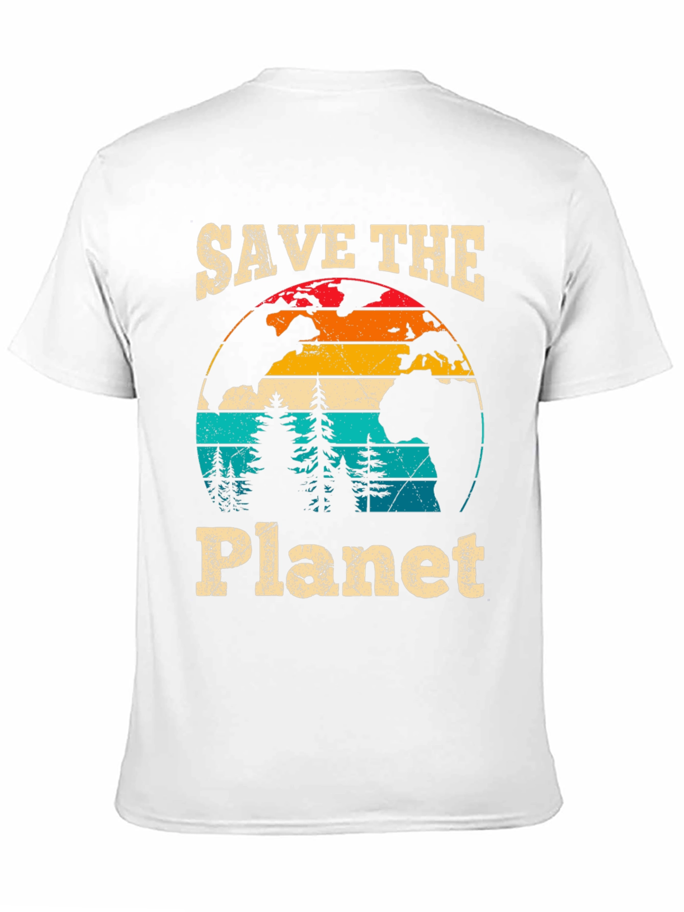 Retro Save the Planet Graphic Tee