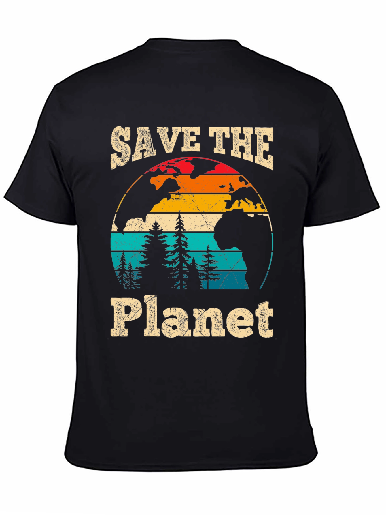 Retro Save the Planet Graphic Tee
