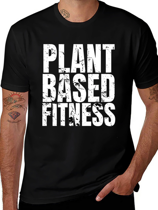 Plant Based Fitness T-Shirt - Vegan Workout Tee