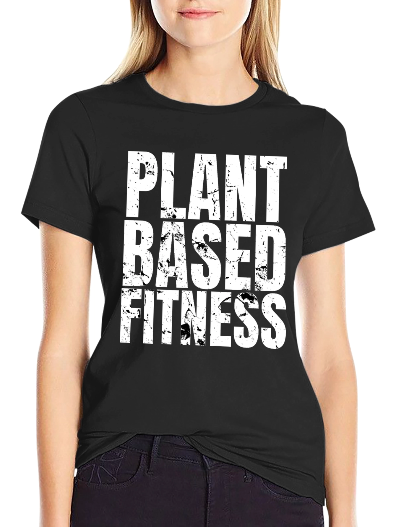 Plant Based Fitness T-Shirt - Vegan Workout Tee