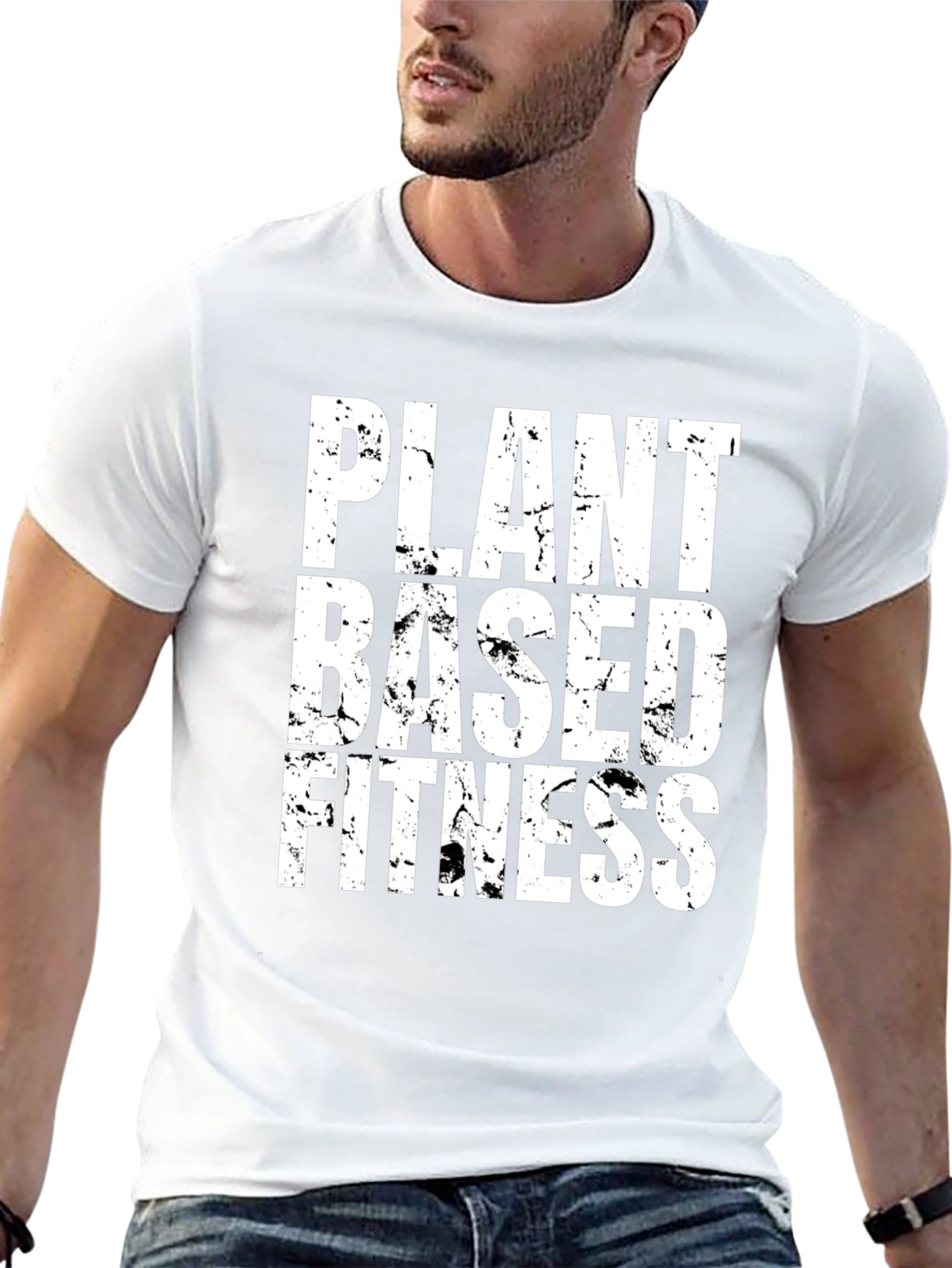 Plant Based Fitness T-Shirt - Vegan Workout Tee