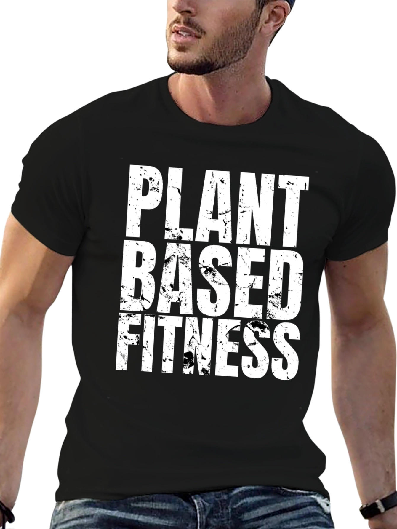 Plant Based Fitness T-Shirt - Vegan Workout Tee