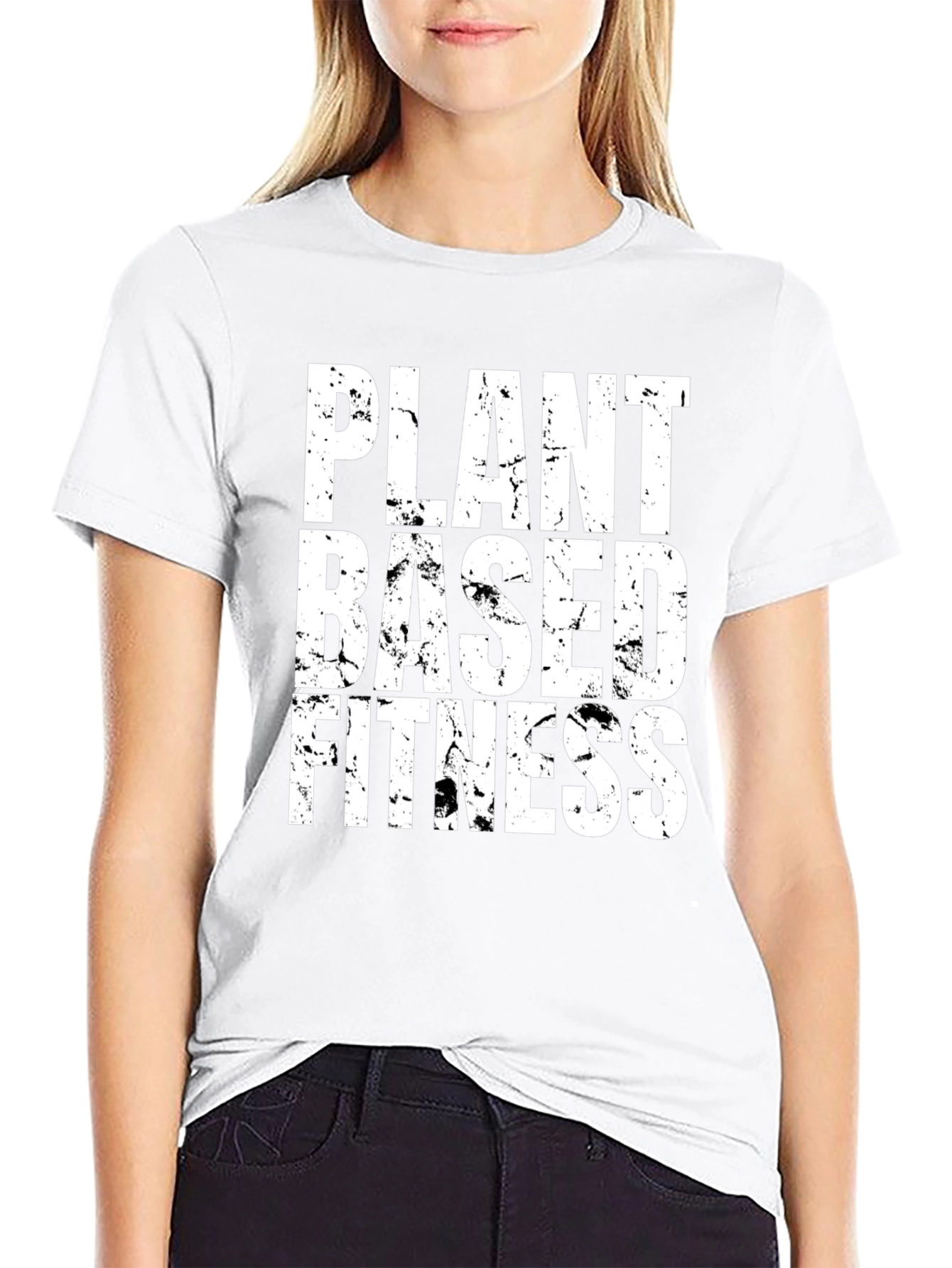 Plant Based Fitness T-Shirt - Vegan Workout Tee