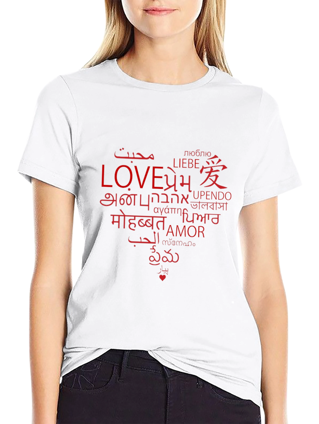Love in All Languages Graphic T-Shirt