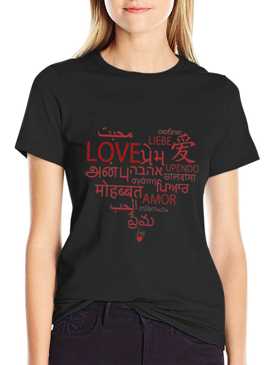 Love in All Languages Graphic T-Shirt