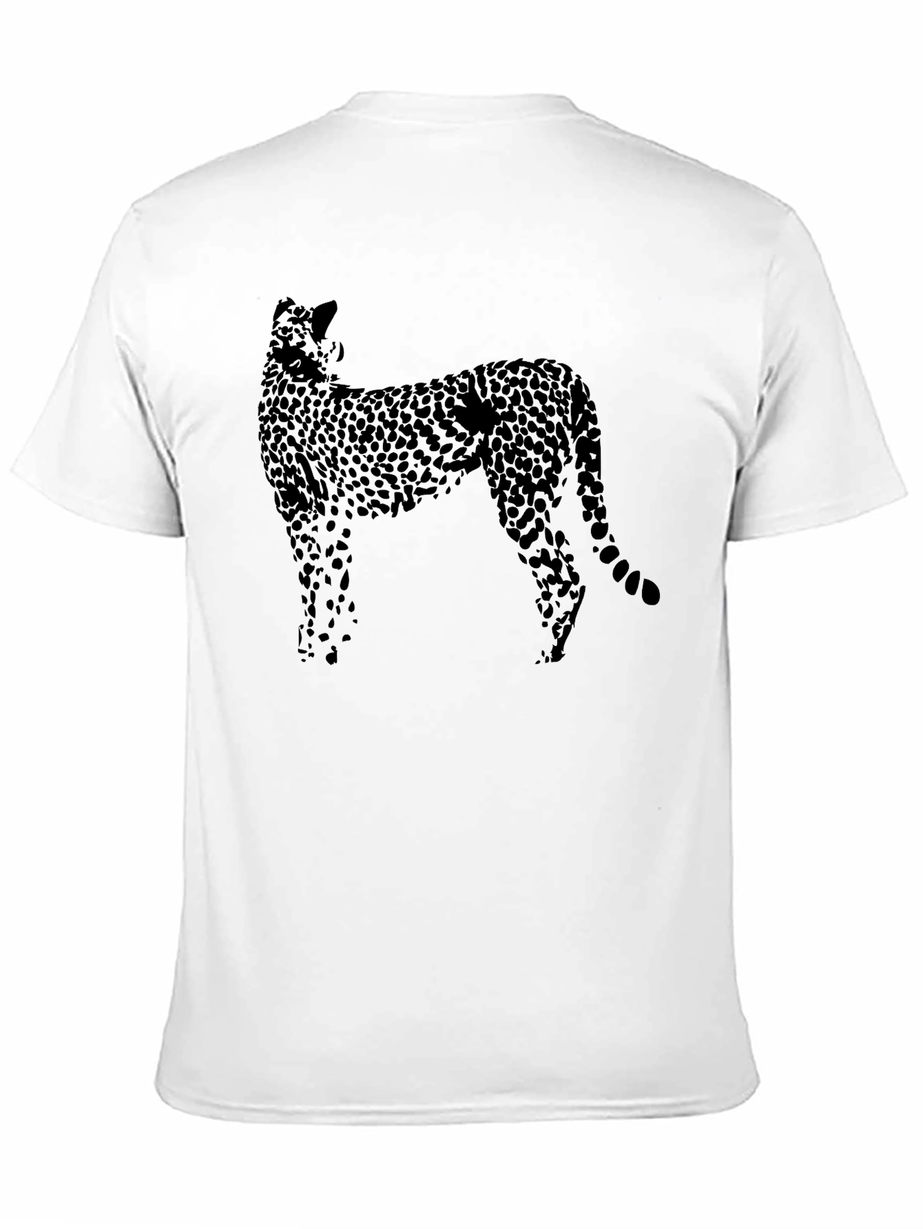 Black Cheetah Print T-Shirt