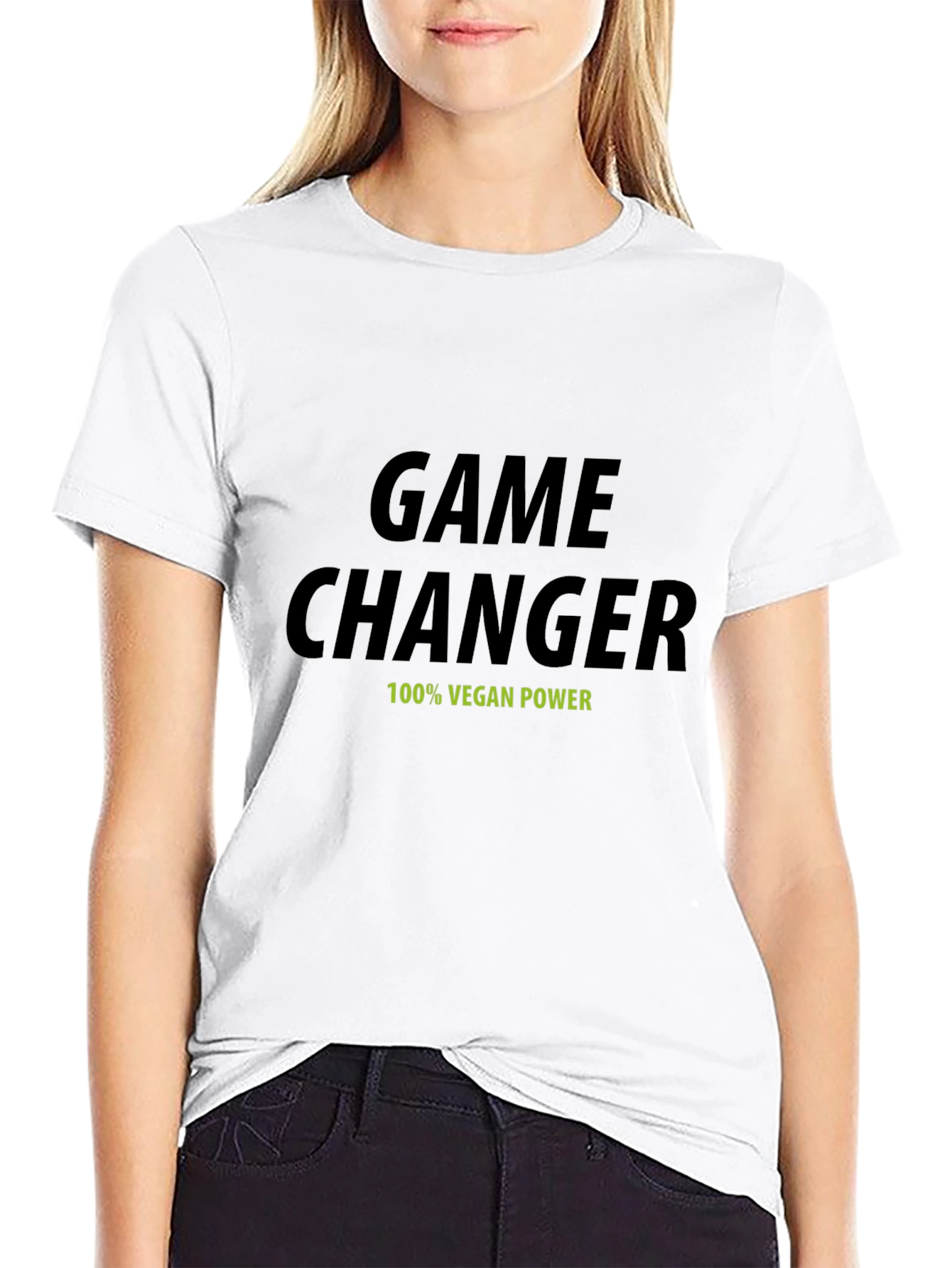 Vegan Game Changer T-Shirt - 100% Vegan Power