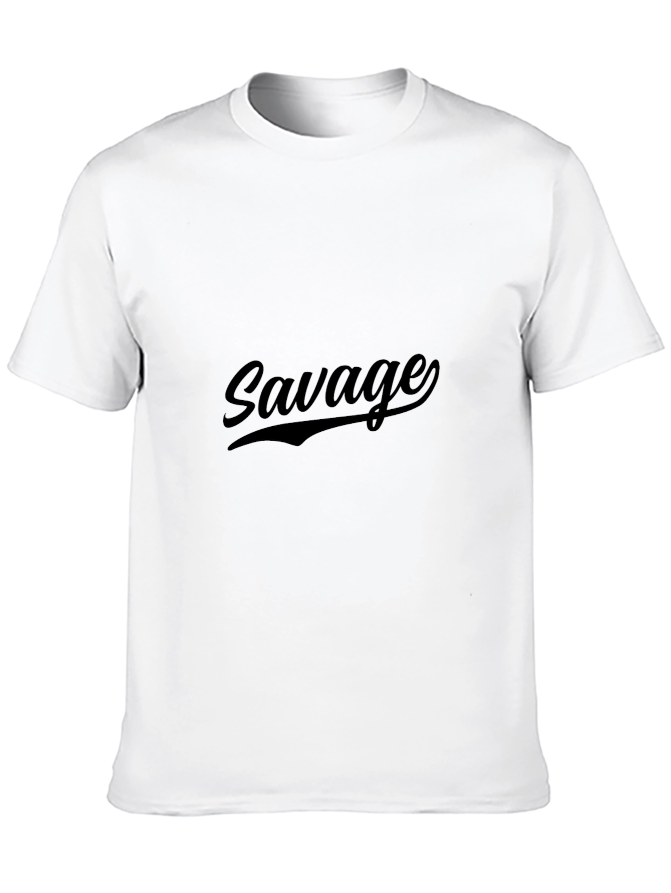 Savage Black T-Shirt - Trendy and Comfortable