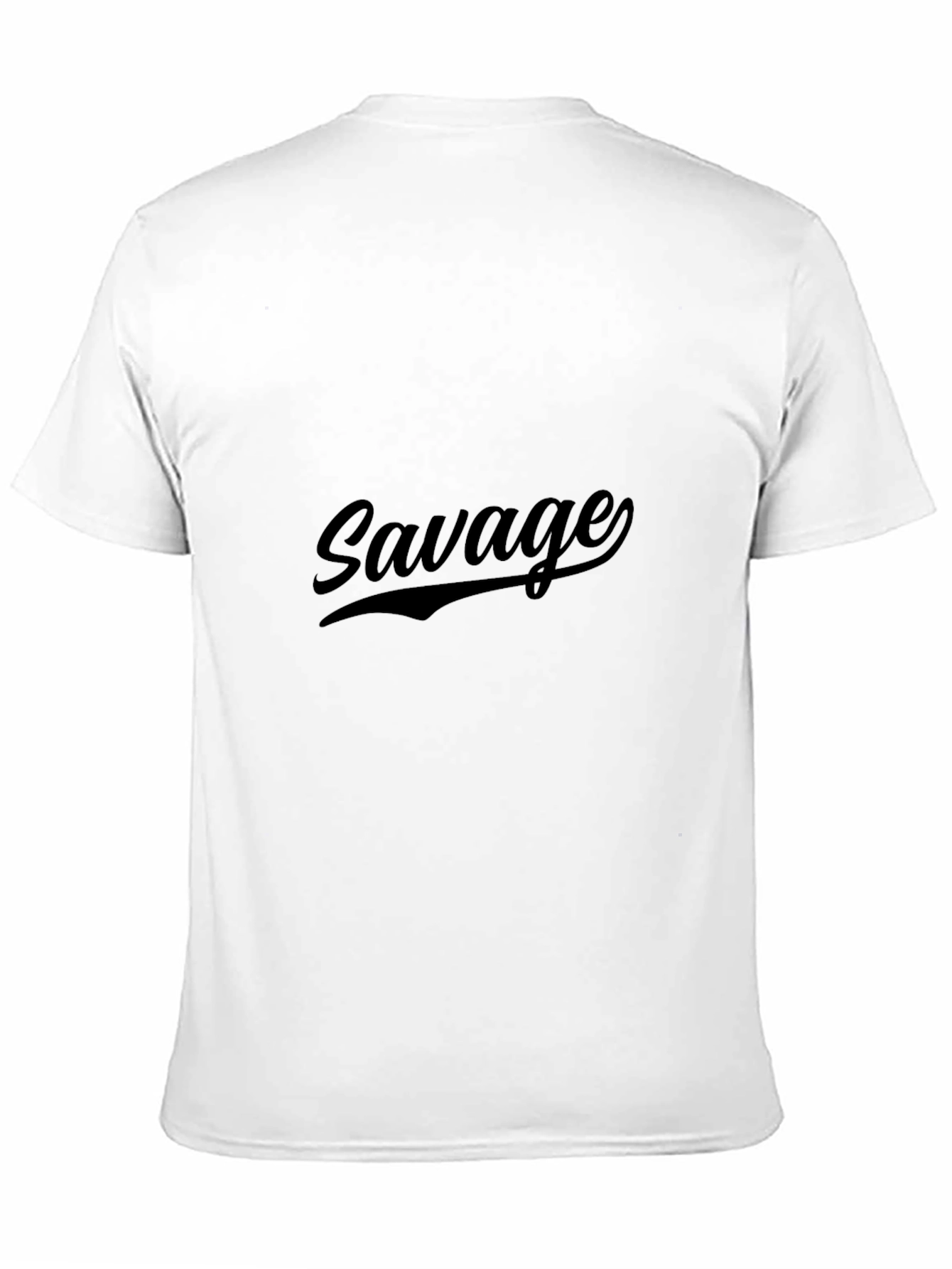 Savage Black T-Shirt - Trendy and Comfortable