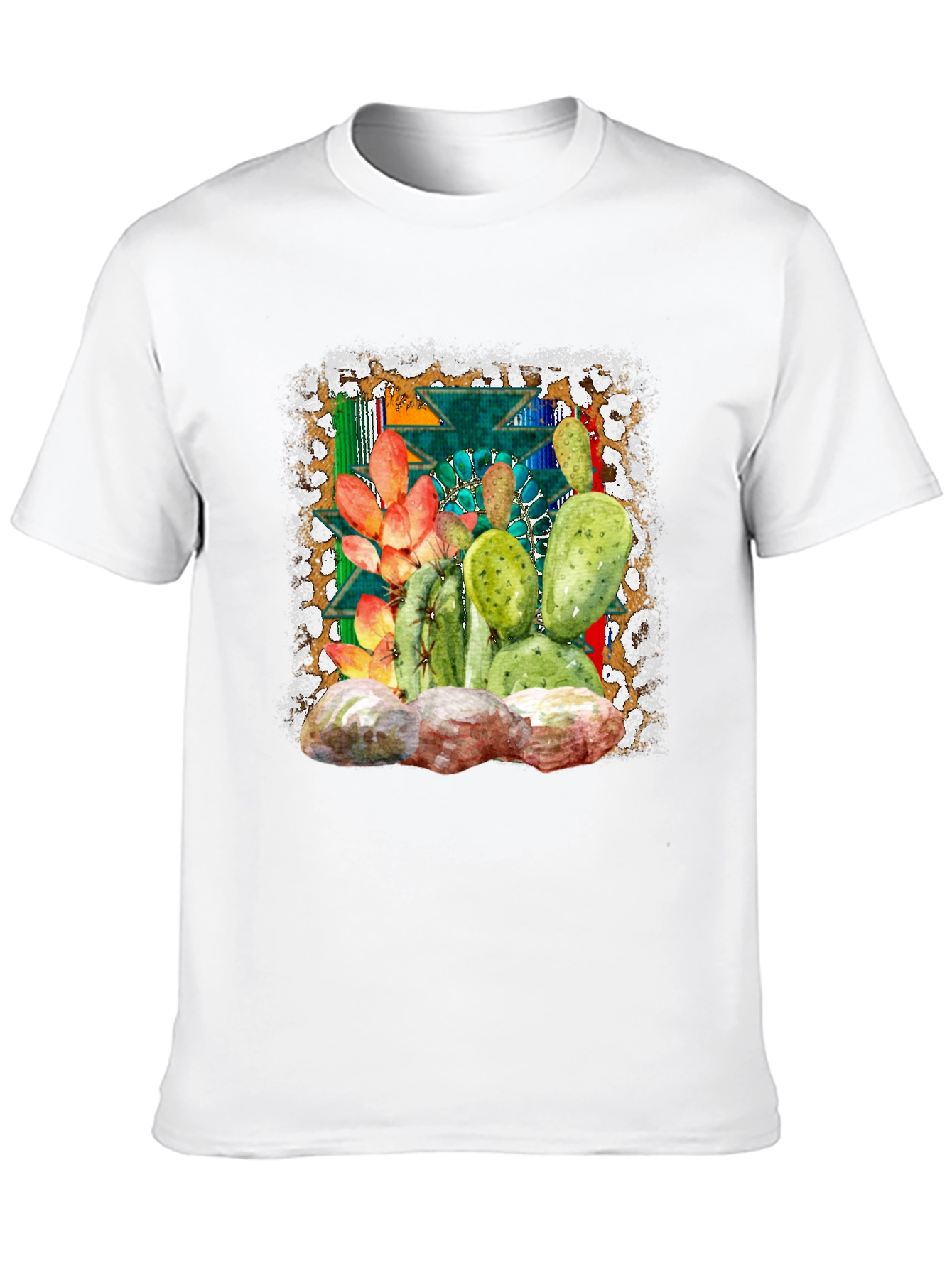 Cactus Graphic Tee - Desert Style T-Shirt