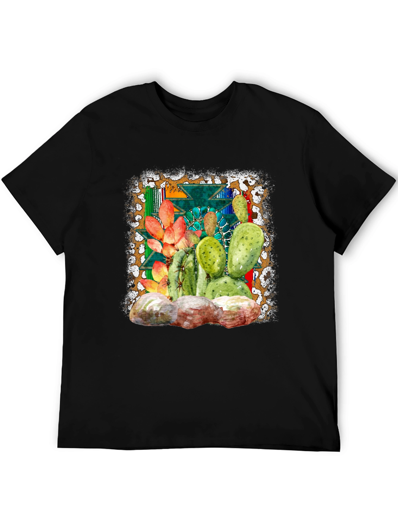 Cactus Graphic Tee - Desert Style T-Shirt