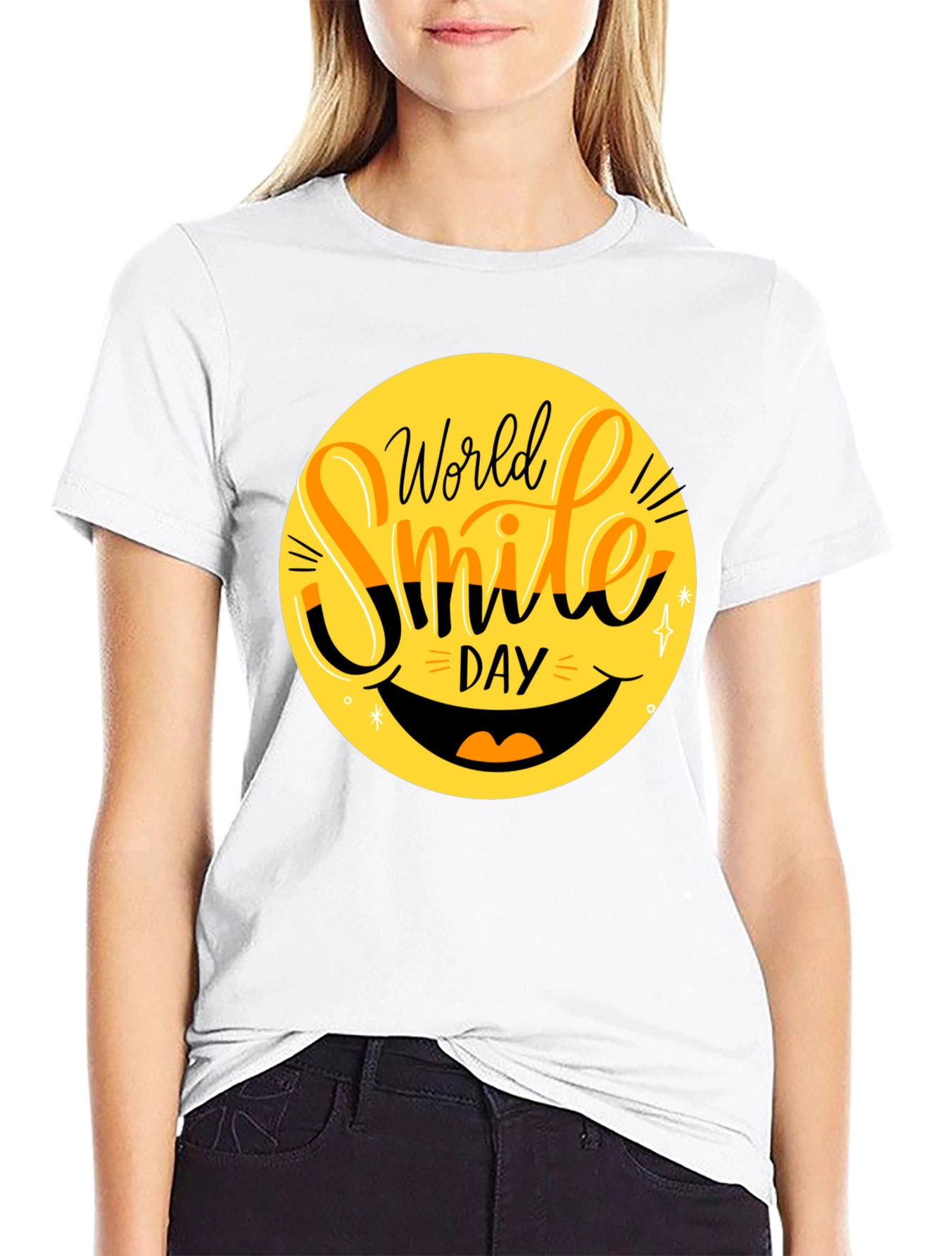 World Smile Day Graphic T-Shirt