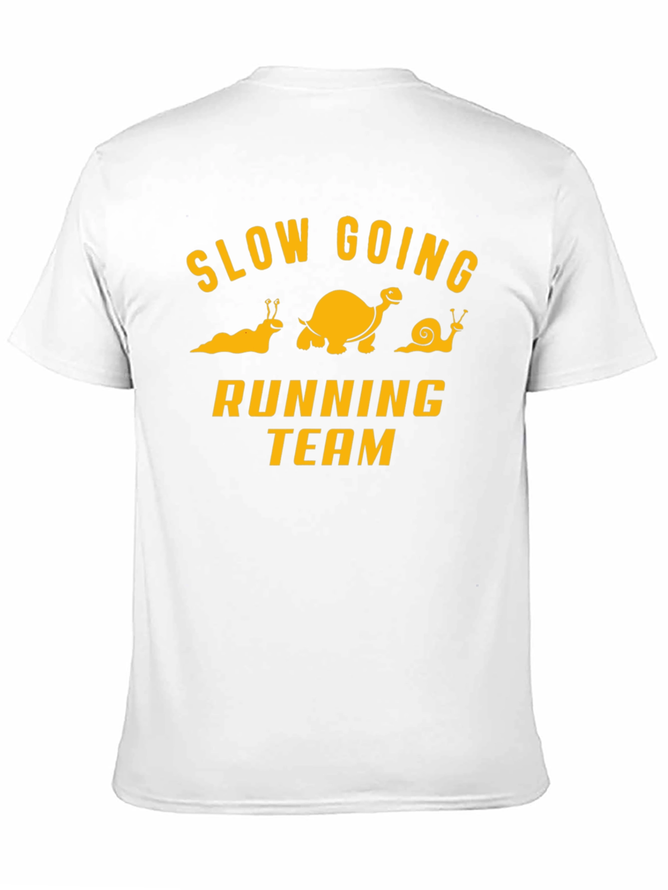 Slow Going Running Team Funny Graphic Tee