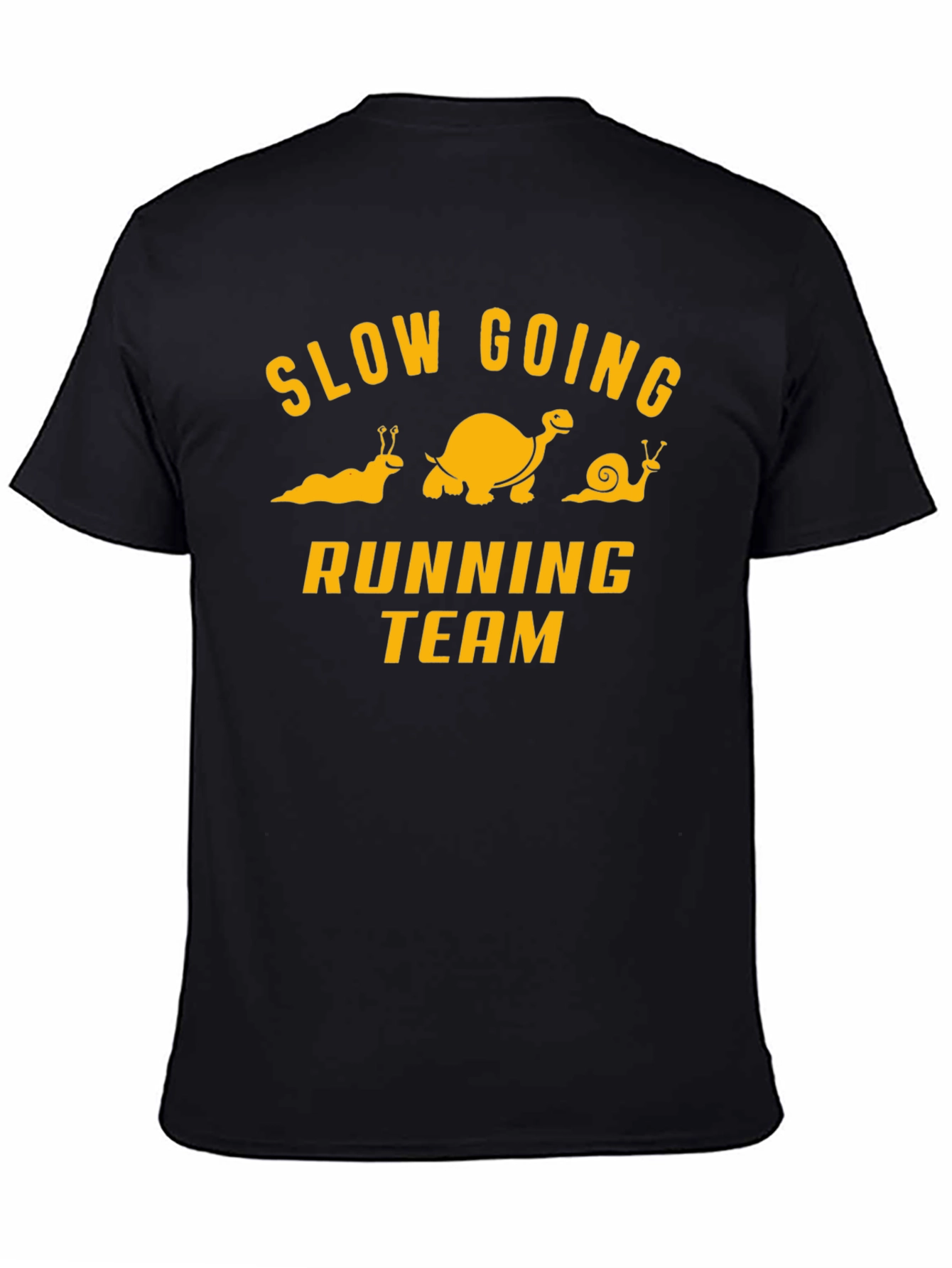 Slow Going Running Team Funny Graphic Tee
