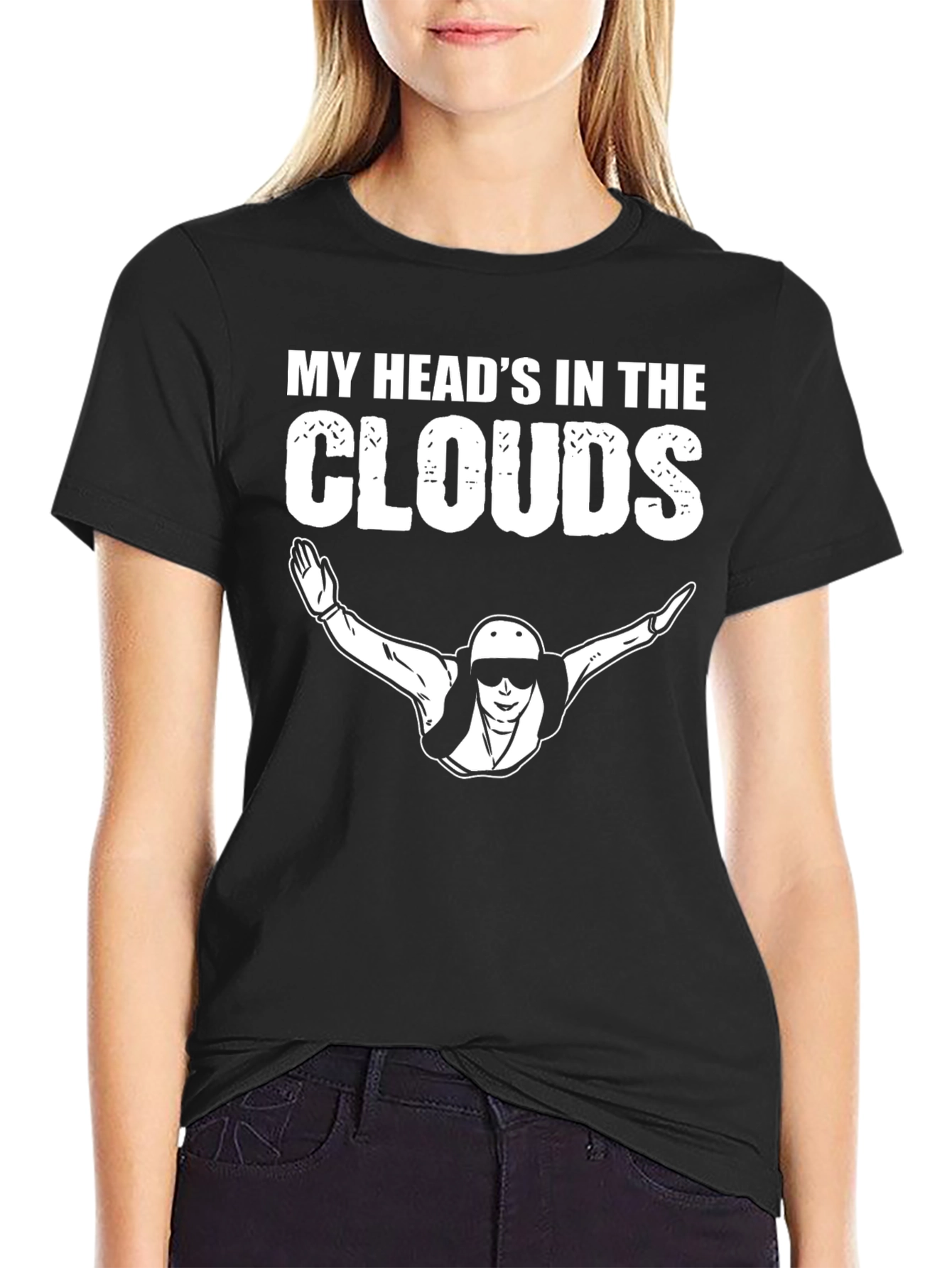 My Heads in the Clouds Skydiver T-Shirt