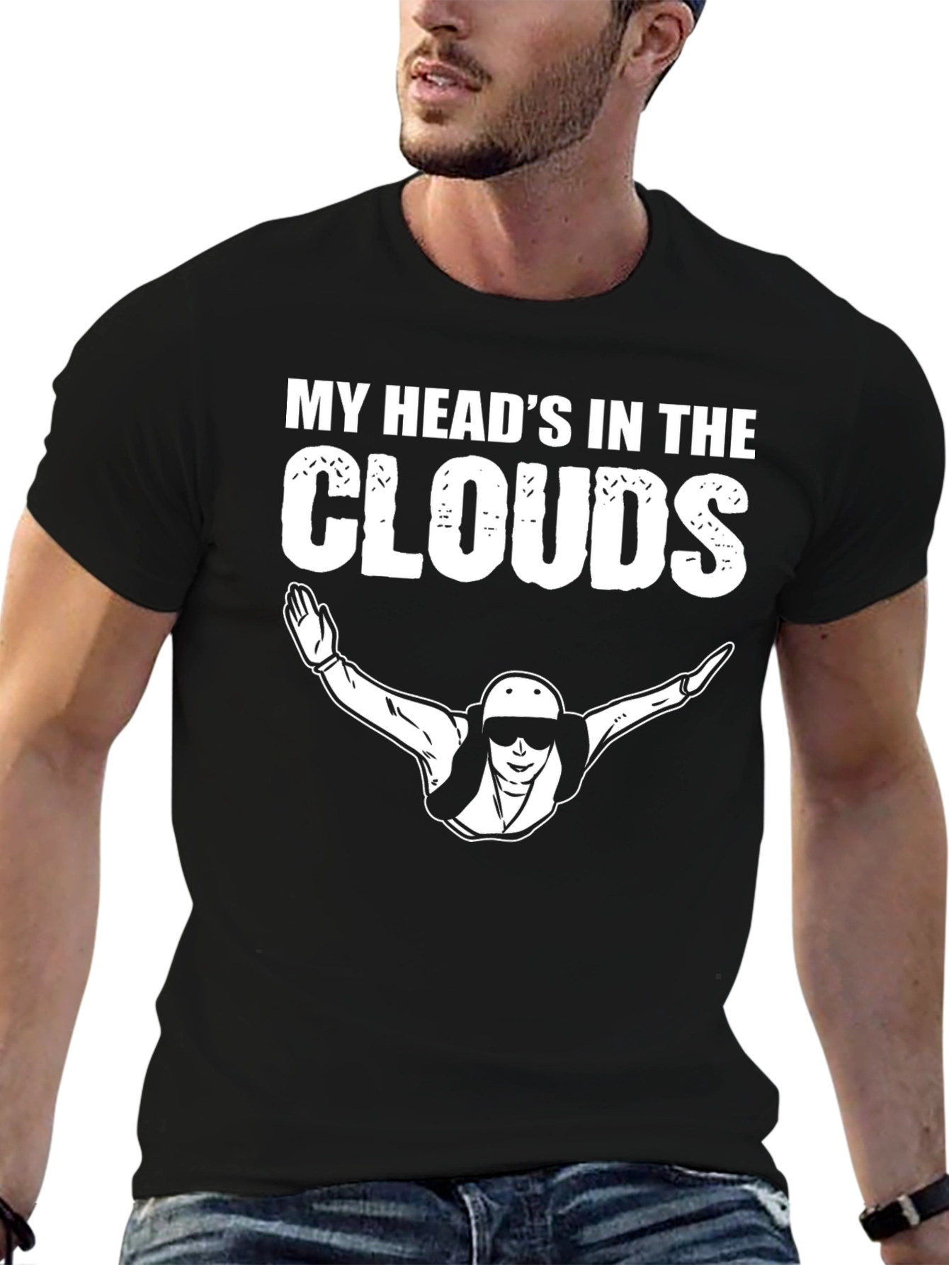 My Heads in the Clouds Skydiver T-Shirt