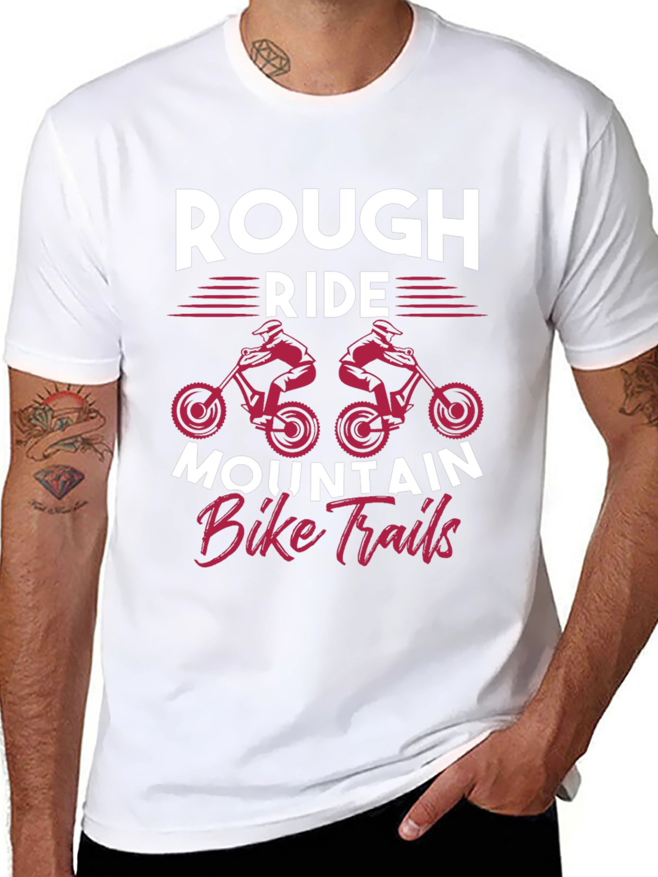 Rough Ride Mountain Bike Trails T-Shirt