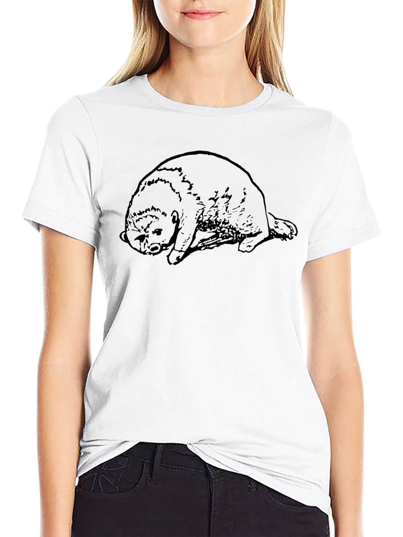 Wolverine Graphic Tee - Relaxed Fit Black T-Shirt
