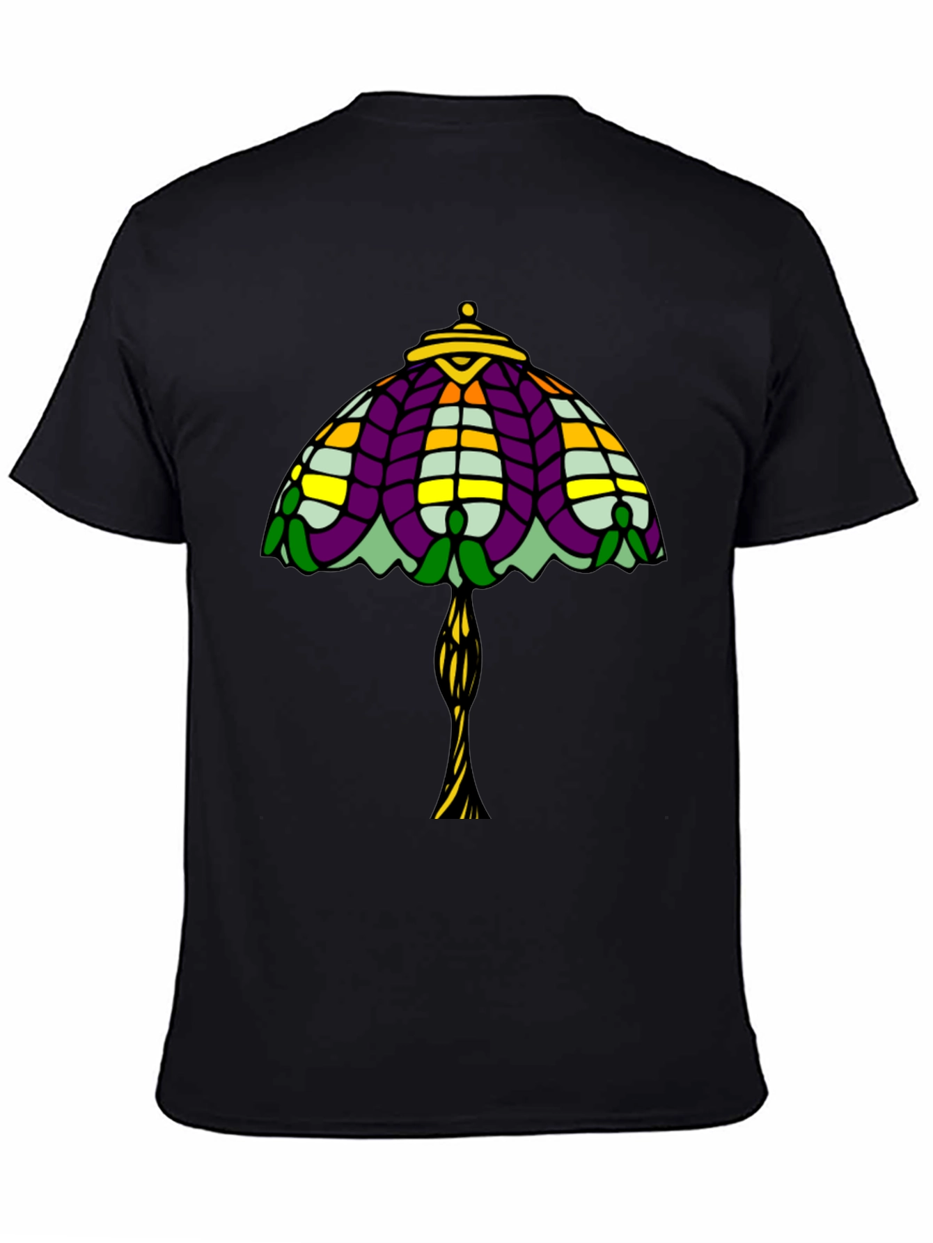 Stained Glass Lamp T-Shirt - Unique Design