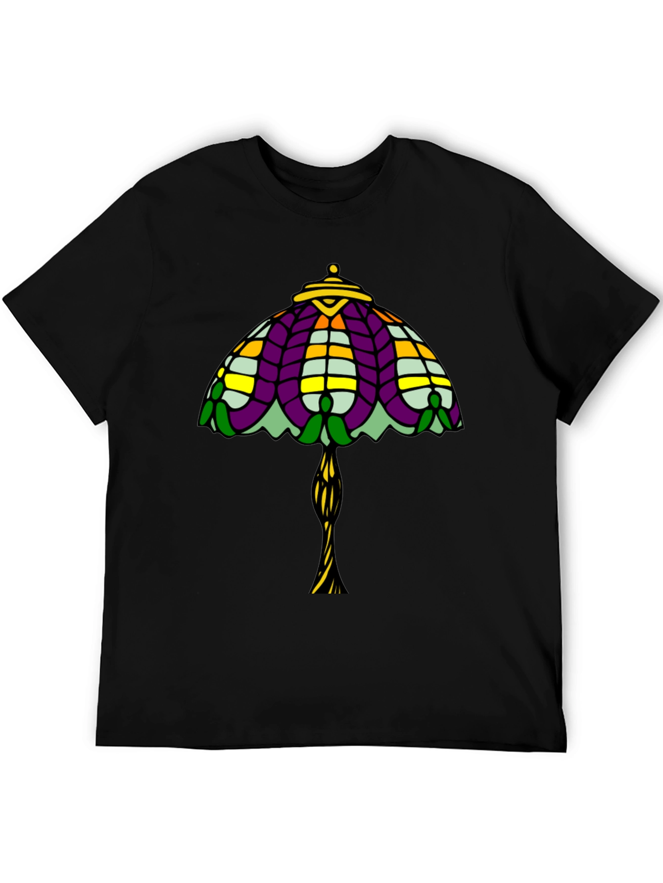 Stained Glass Lamp T-Shirt - Unique Design