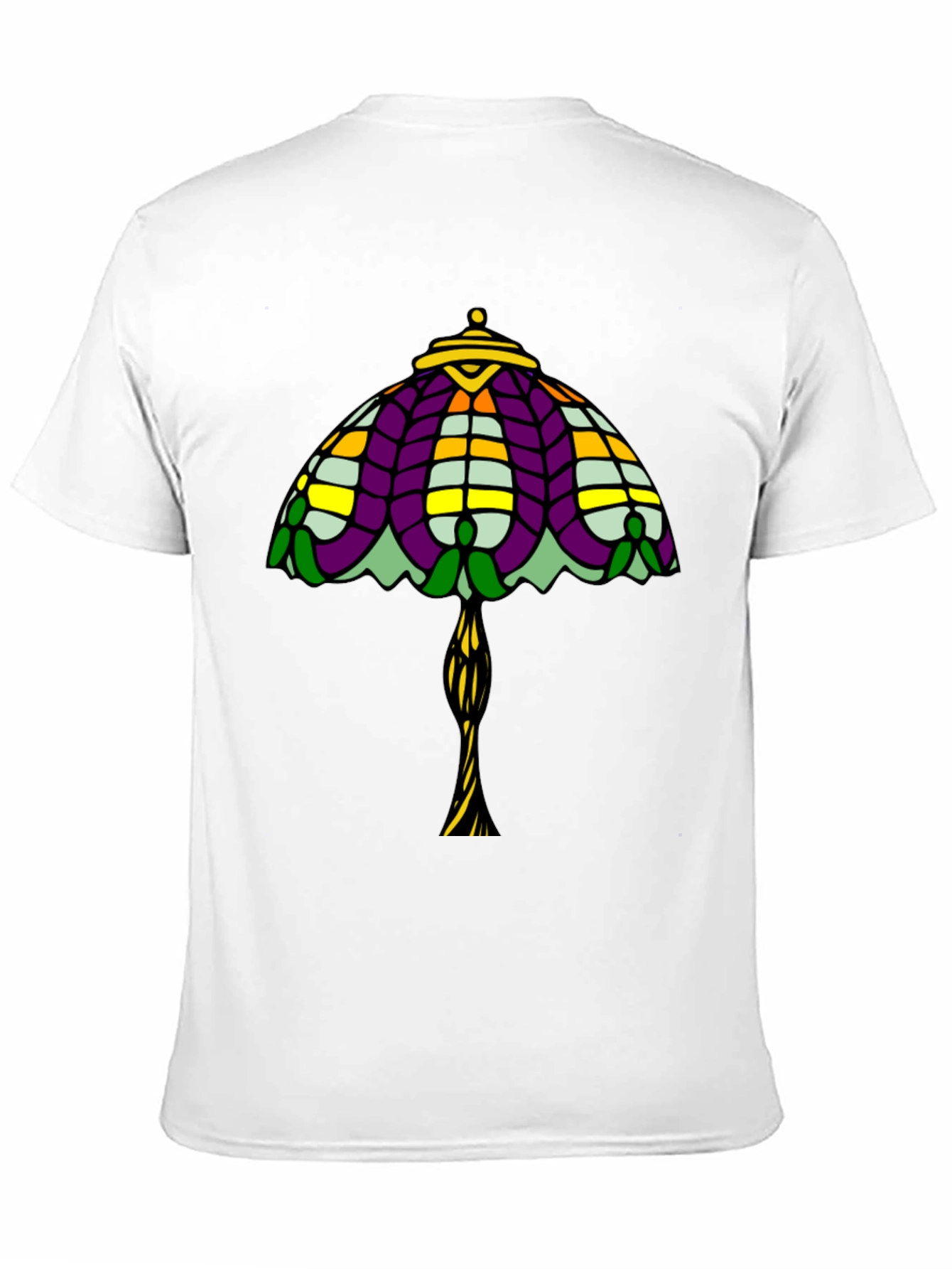 Stained Glass Lamp T-Shirt - Unique Design