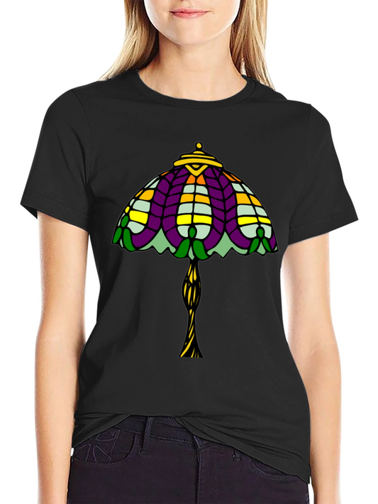 Stained Glass Lamp T-Shirt - Unique Design