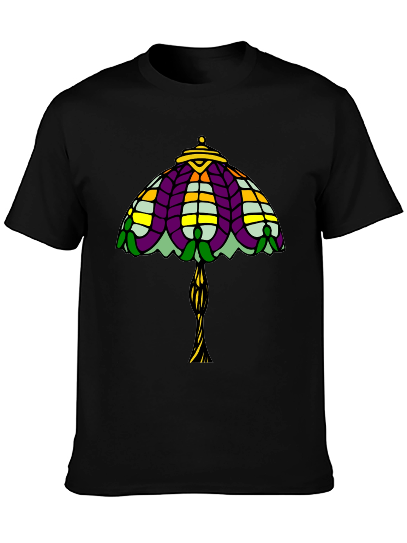 Stained Glass Lamp T-Shirt - Unique Design