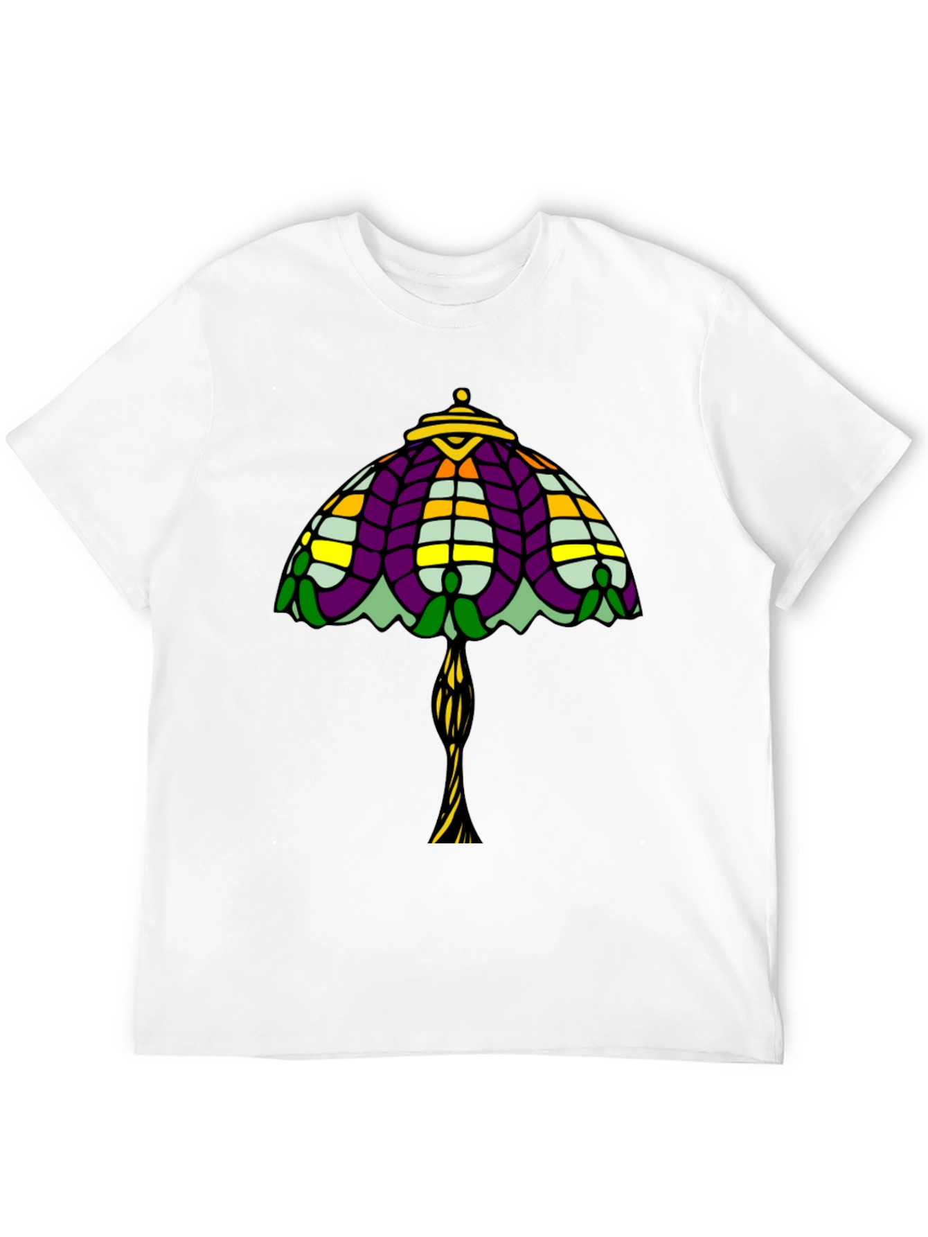 Stained Glass Lamp T-Shirt - Unique Design