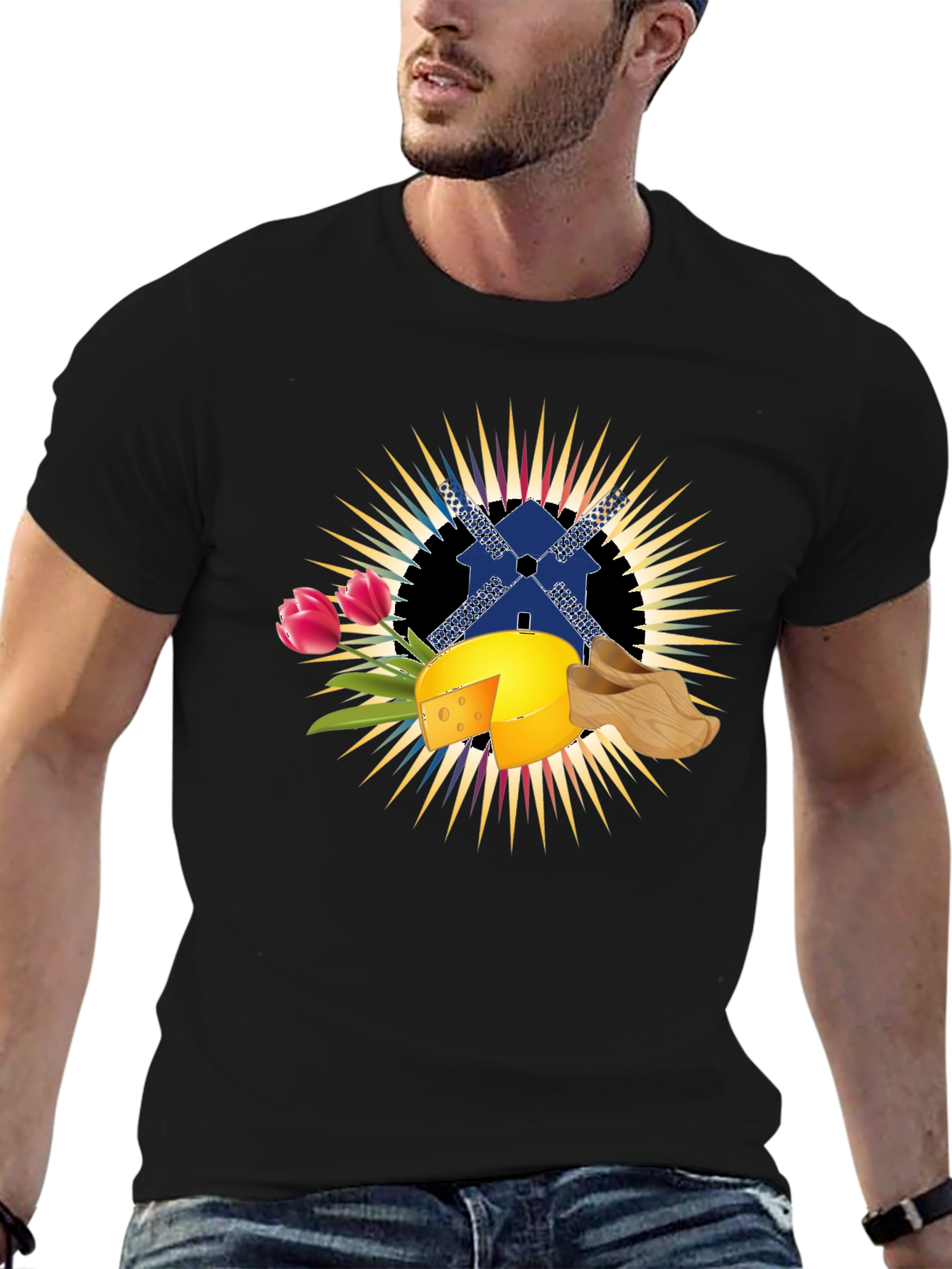 Dutch Pride Black T-Shirt