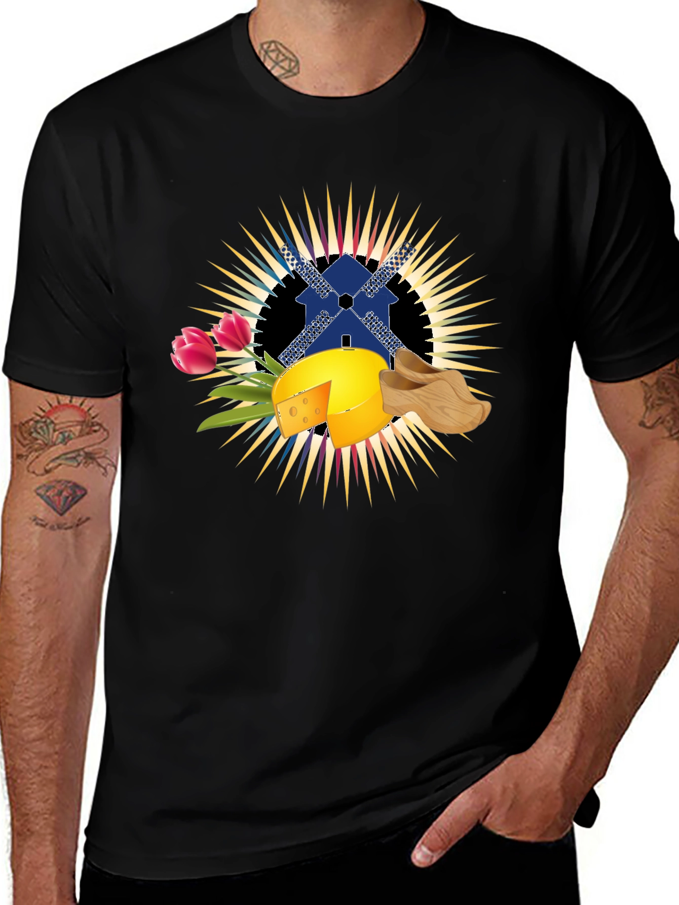 Dutch Pride Black T-Shirt