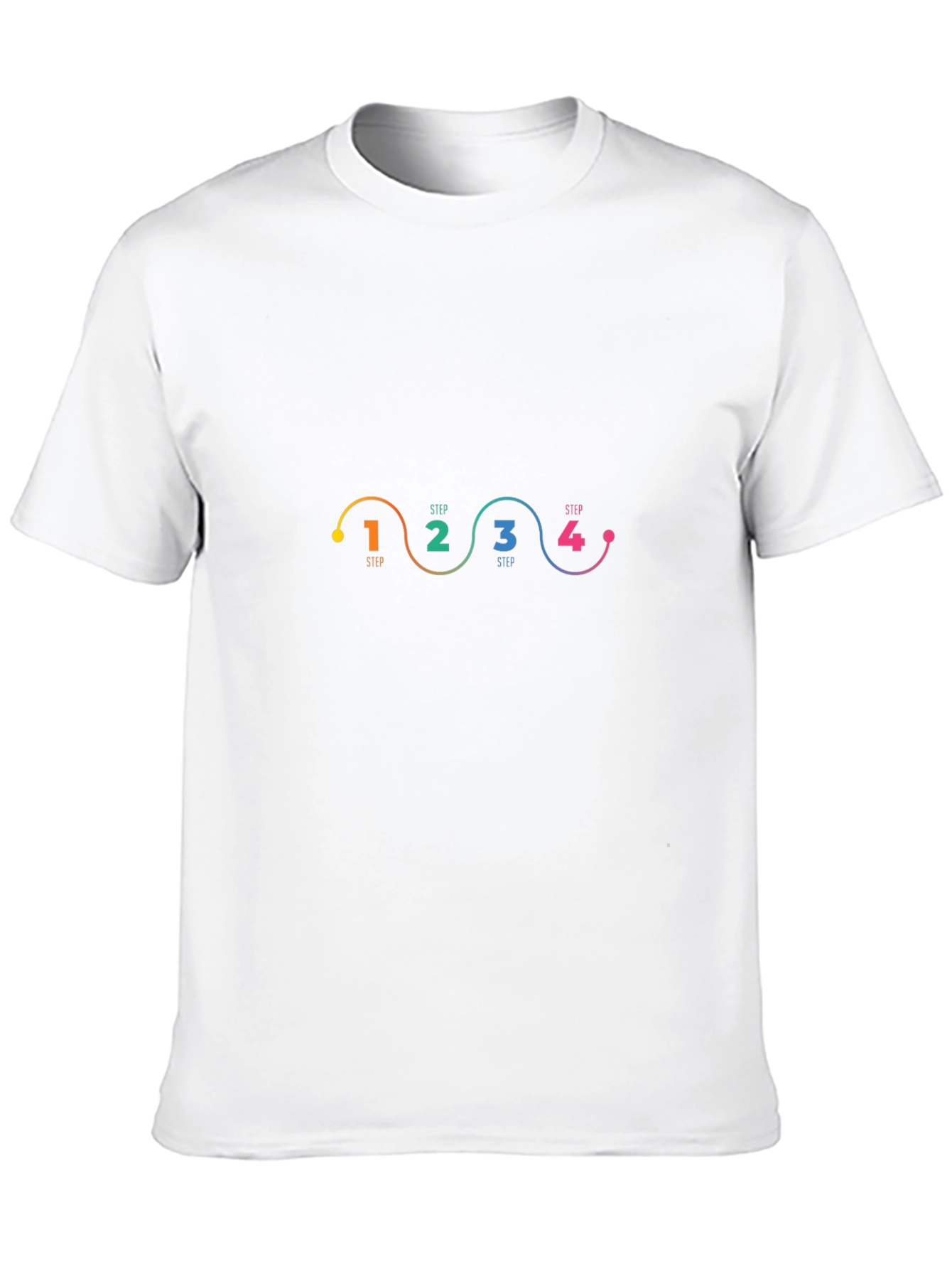 Step-by-Step Black Graphic Tee