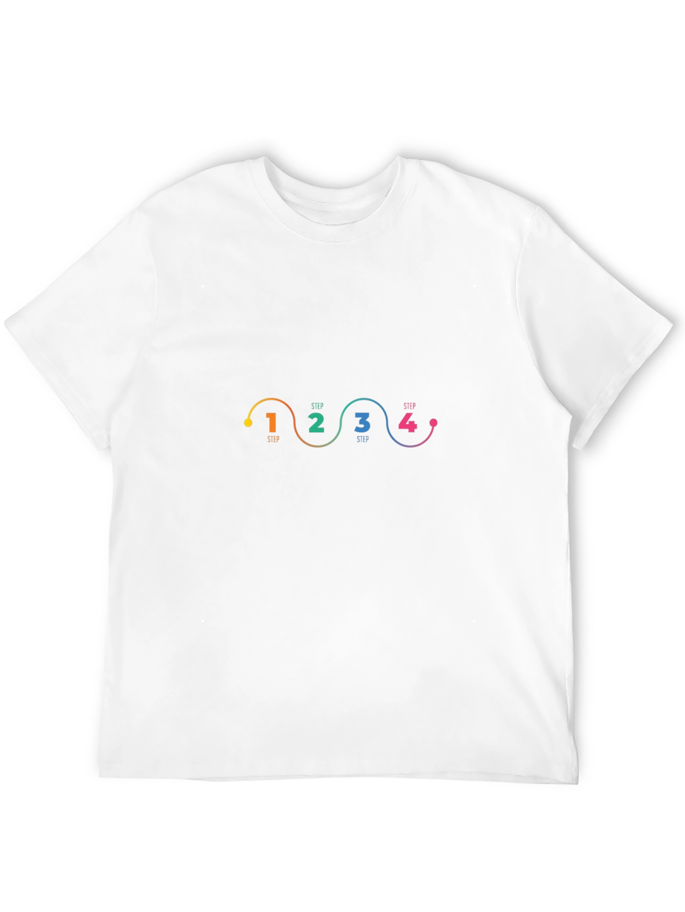 Step-by-Step Black Graphic Tee