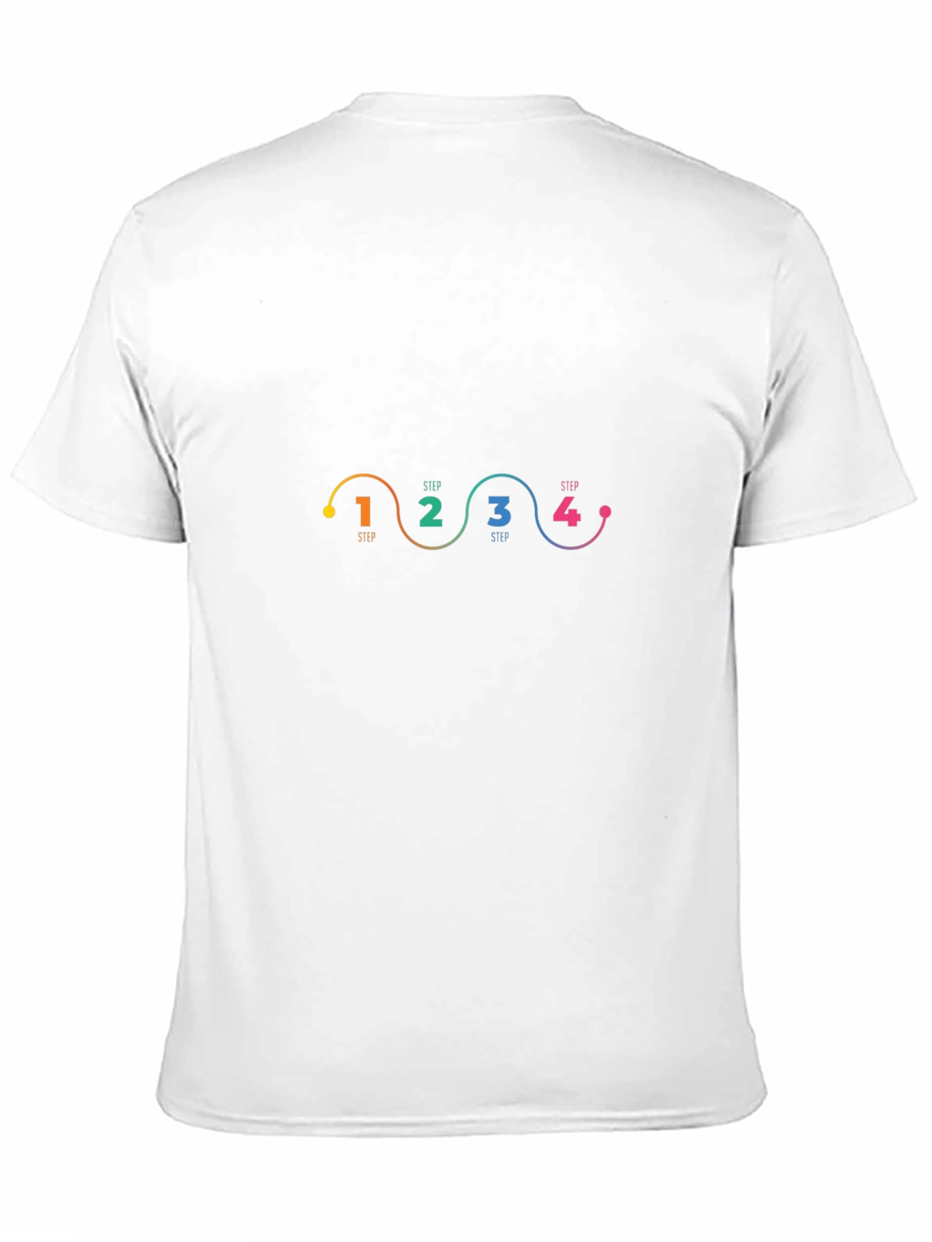 Step-by-Step Black Graphic Tee