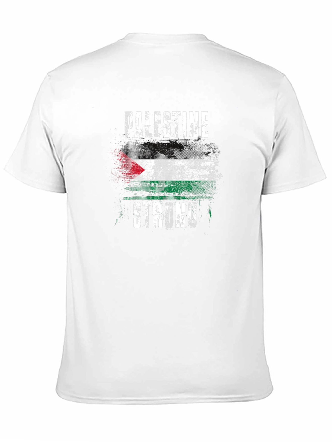 Palestine Strong Graphic T-Shirt - Black