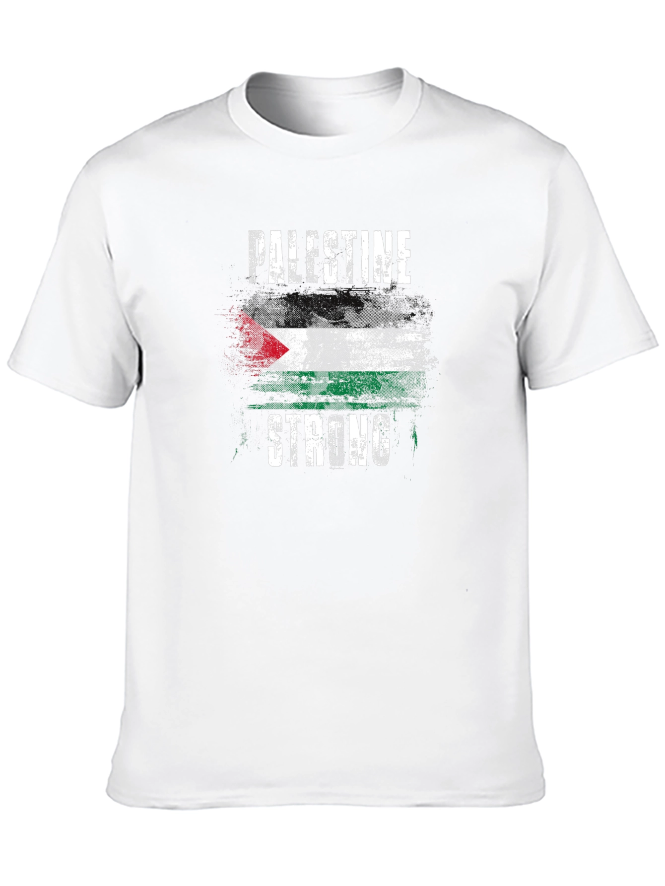 Palestine Strong Graphic T-Shirt - Black