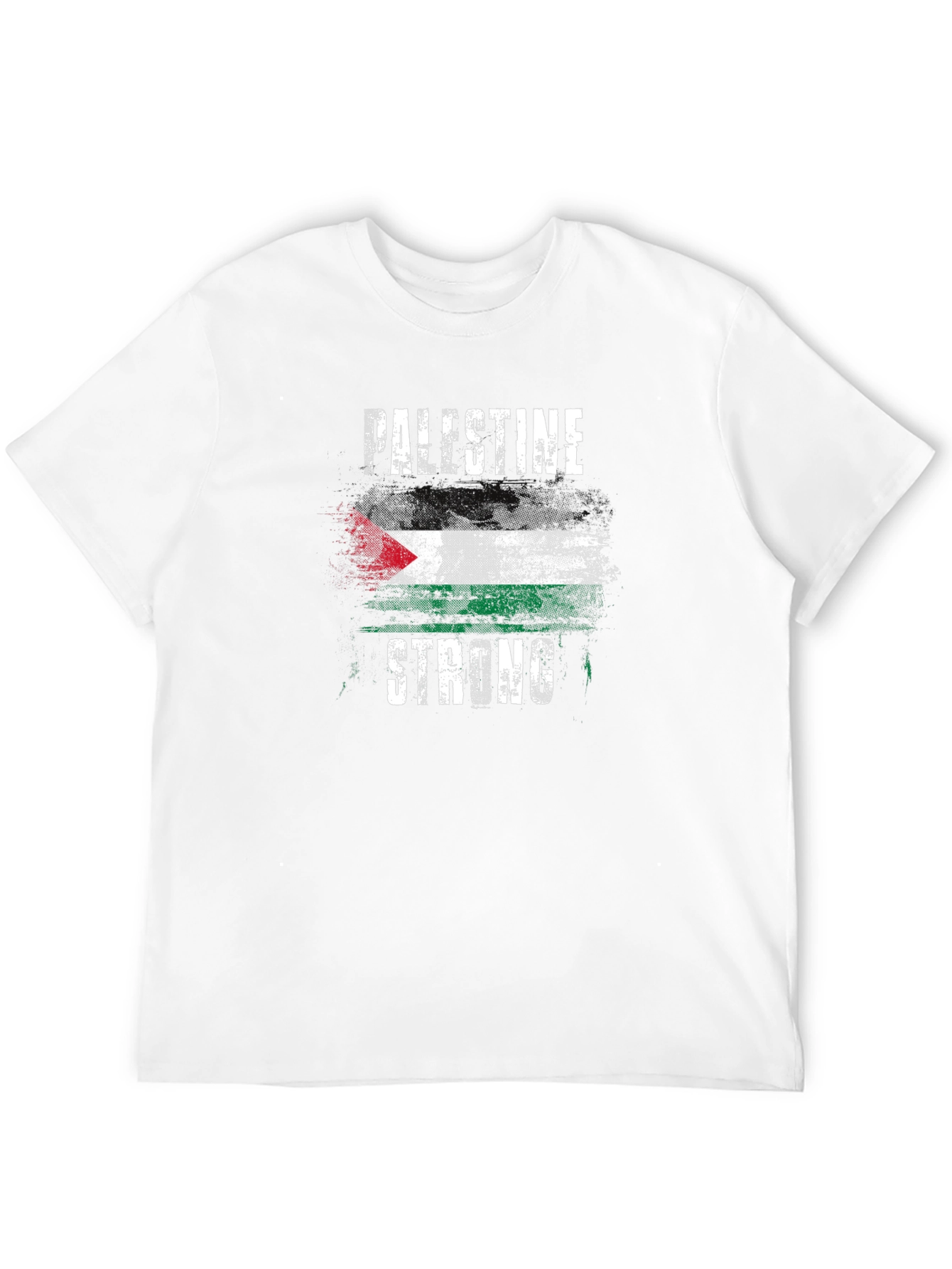 Palestine Strong Graphic T-Shirt - Black