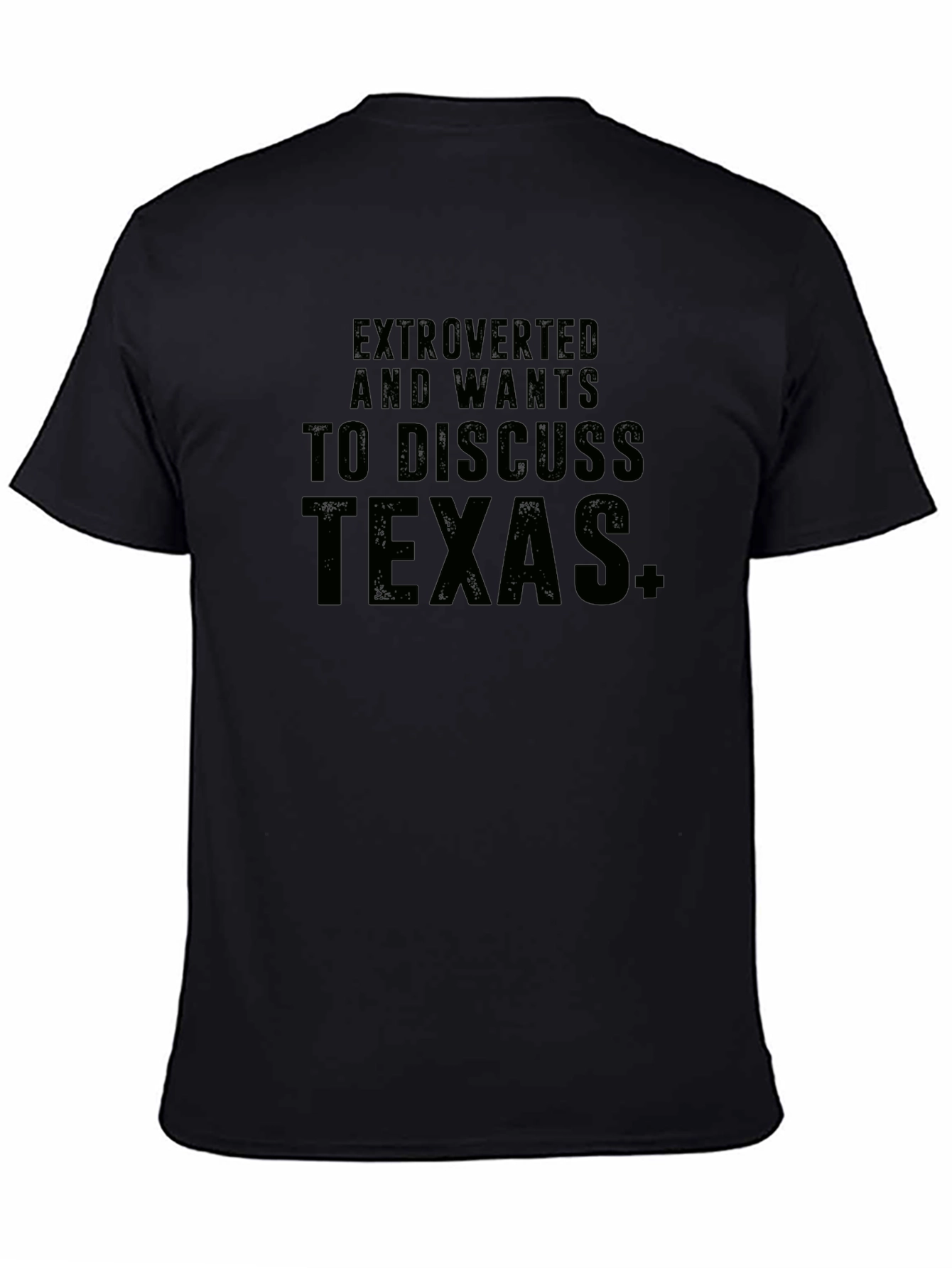 Extroverted Texas Discussion T-Shirt